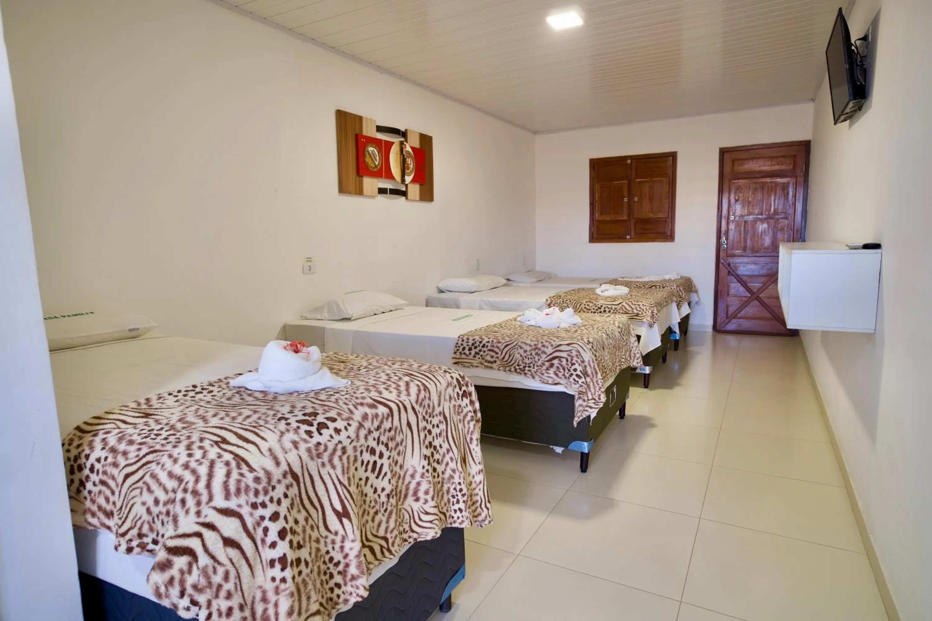 Bed in Pousada Familly Porto de Galinhas