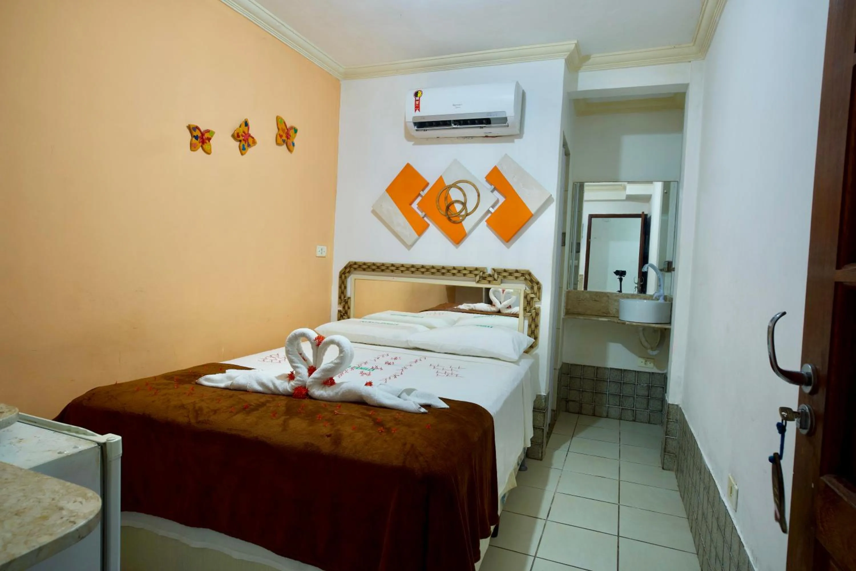 Bed in Pousada Familly Porto de Galinhas