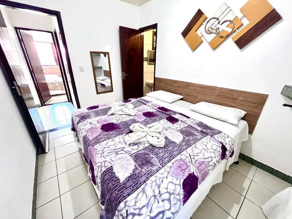 Bed in Pousada Familly Porto de Galinhas