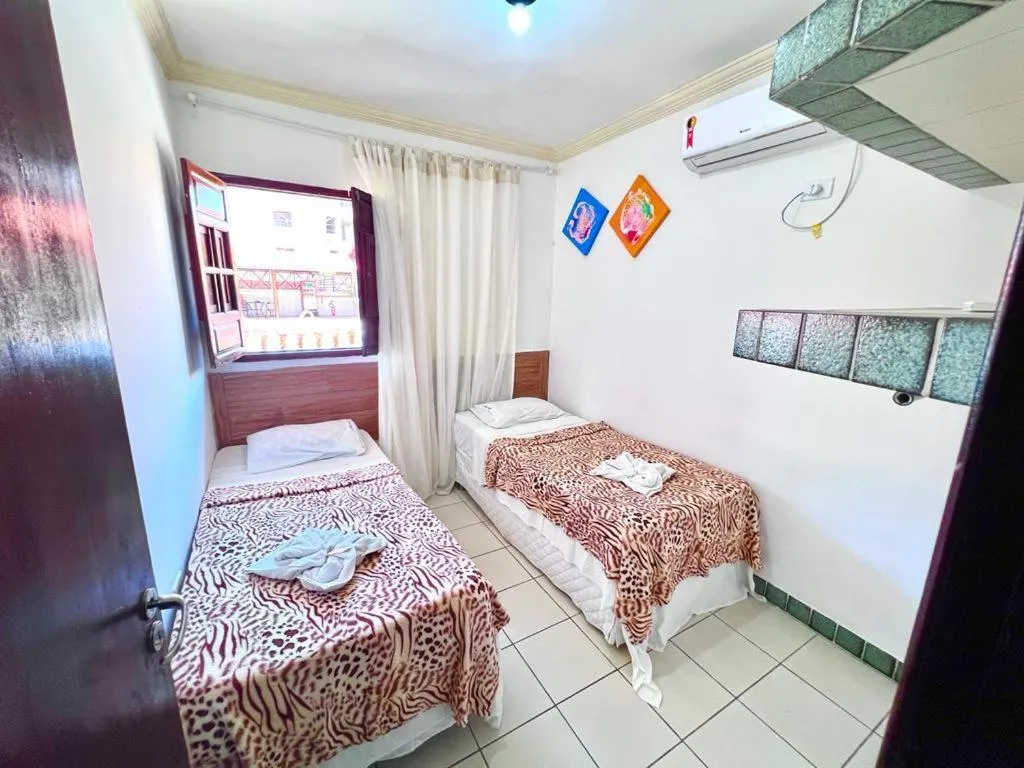 Bed in Pousada Familly Porto de Galinhas