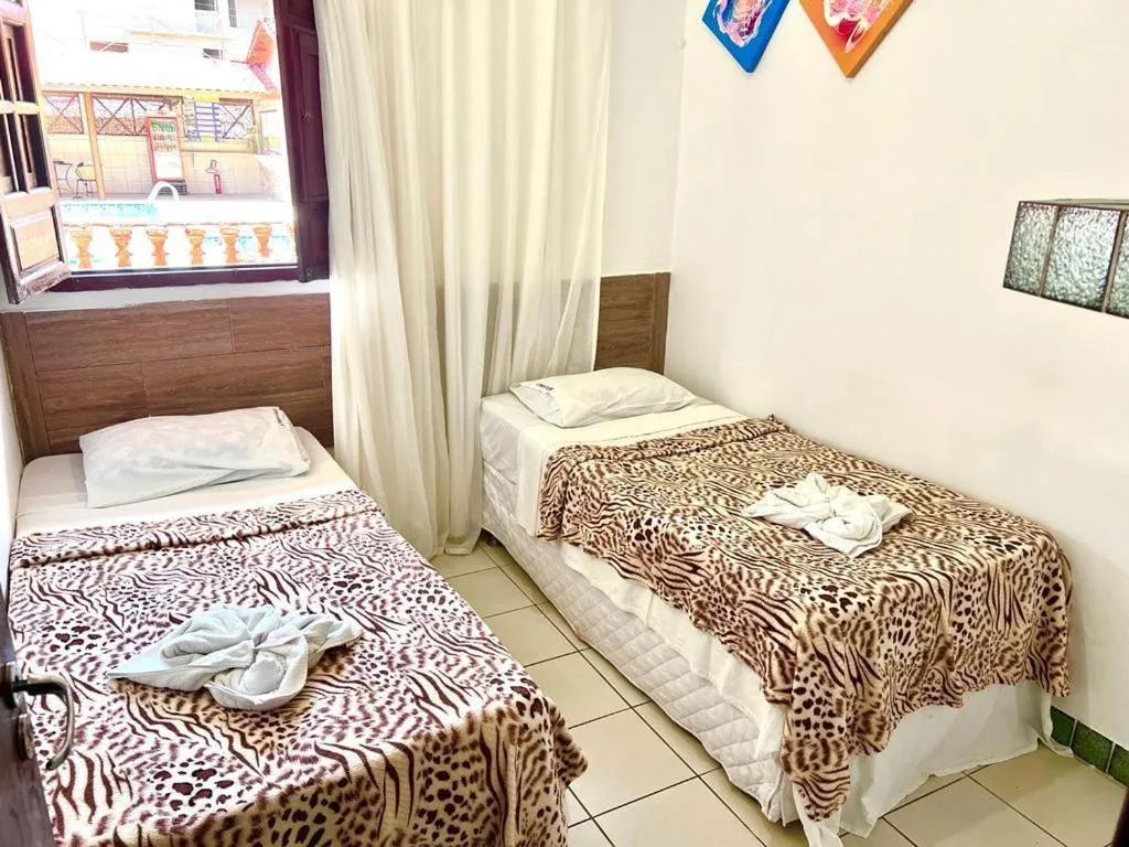 Bed in Pousada Familly Porto de Galinhas