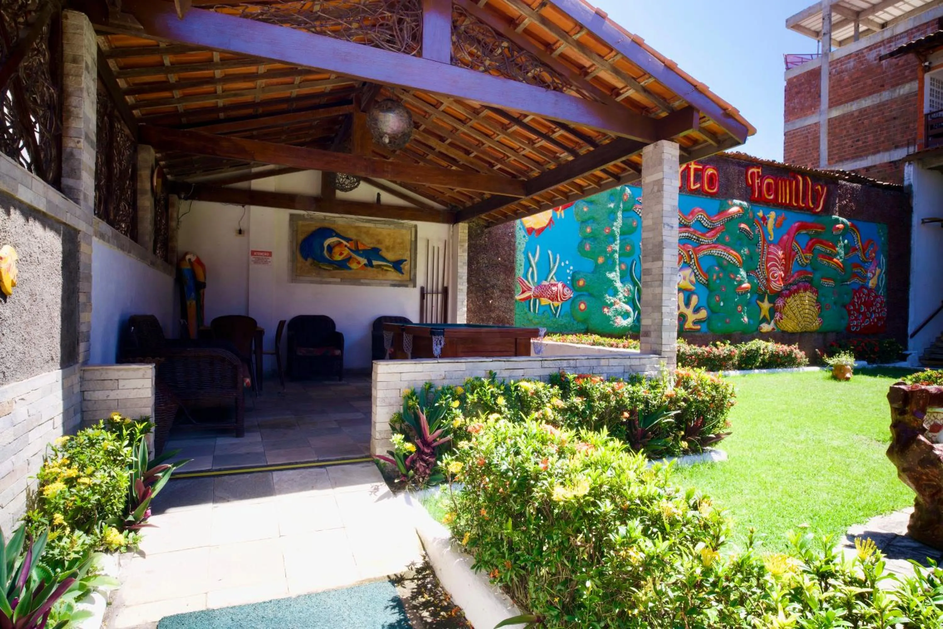 Property building in Pousada Familly Porto de Galinhas