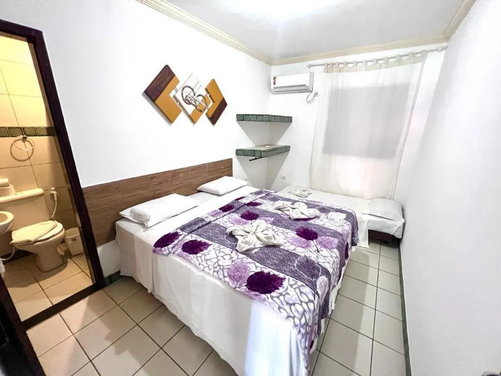 Bed in Pousada Familly Porto de Galinhas