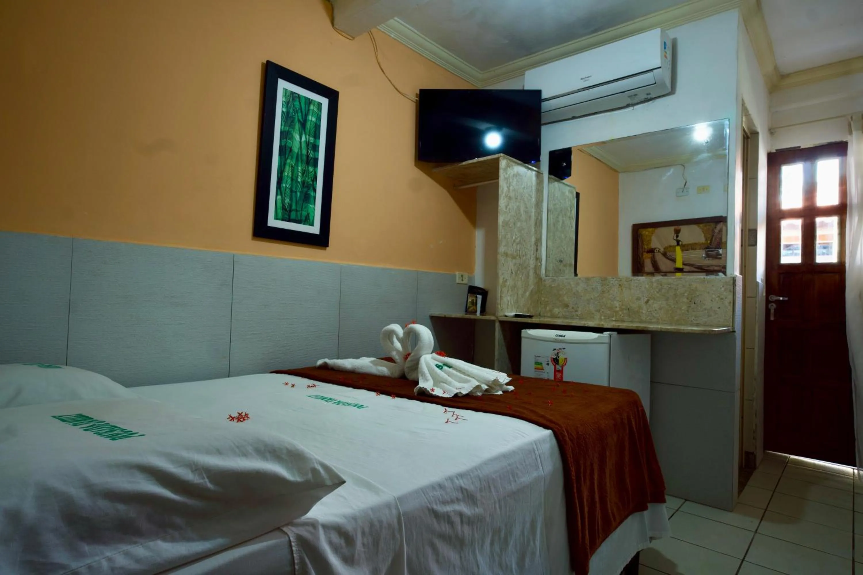 Bed in Pousada Familly Porto de Galinhas