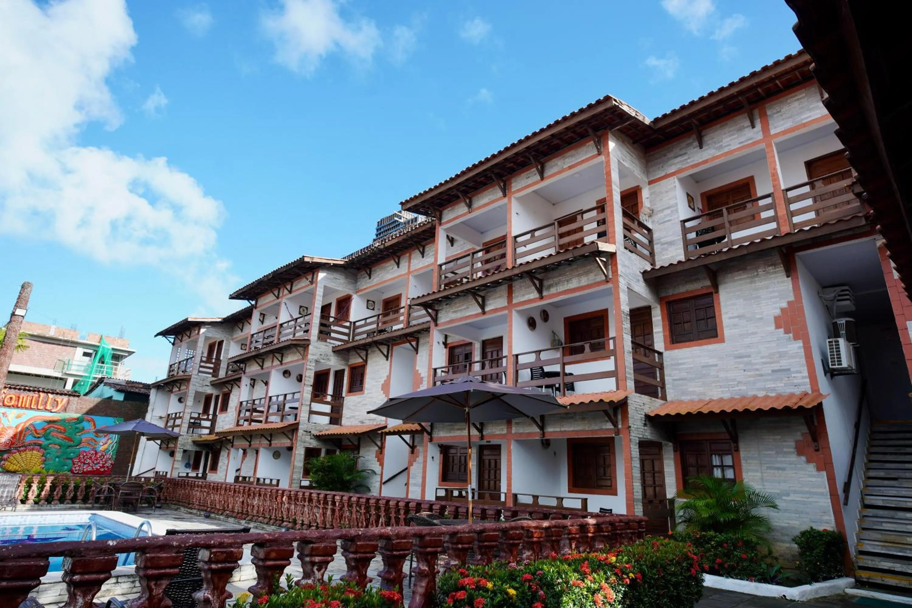 Property building in Pousada Familly Porto de Galinhas