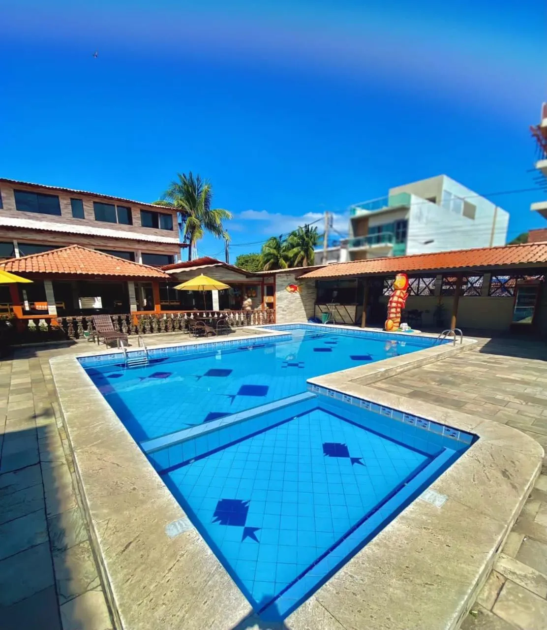 Swimming pool in Pousada Familly Porto de Galinhas