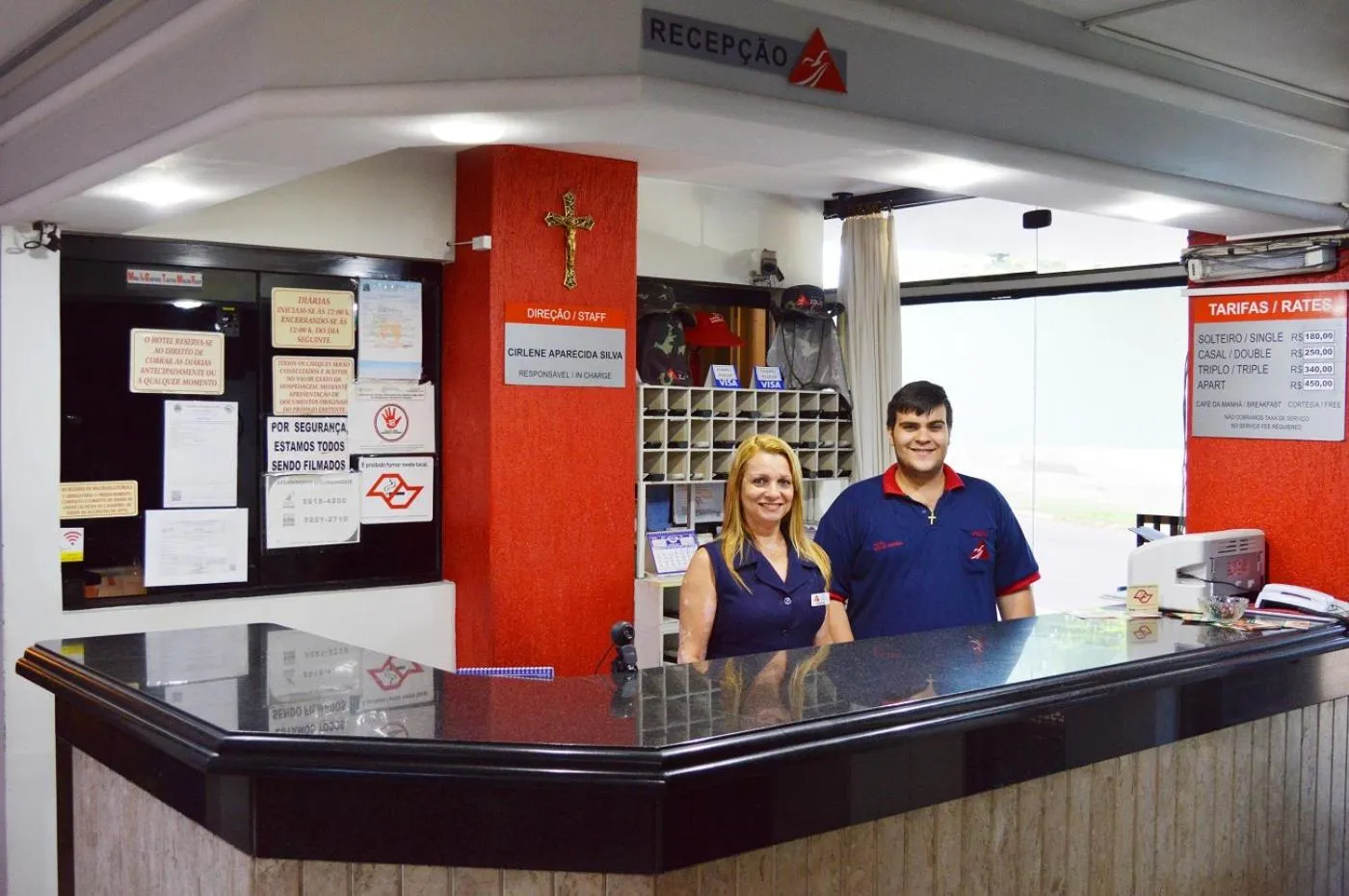 Lobby or reception in Hotel Rota do Pantanal