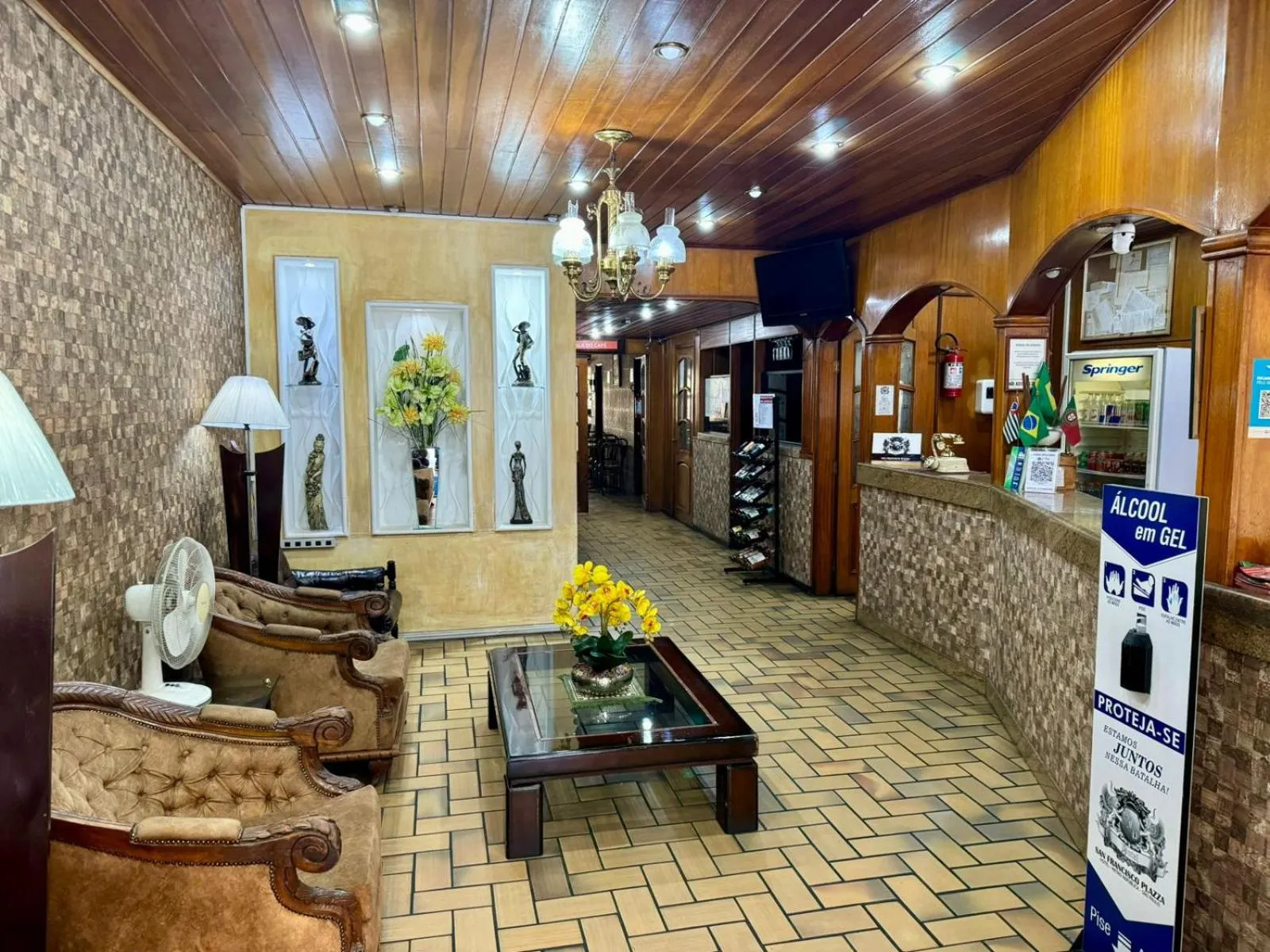 Lobby or reception in San Francisco Plazza Hotel