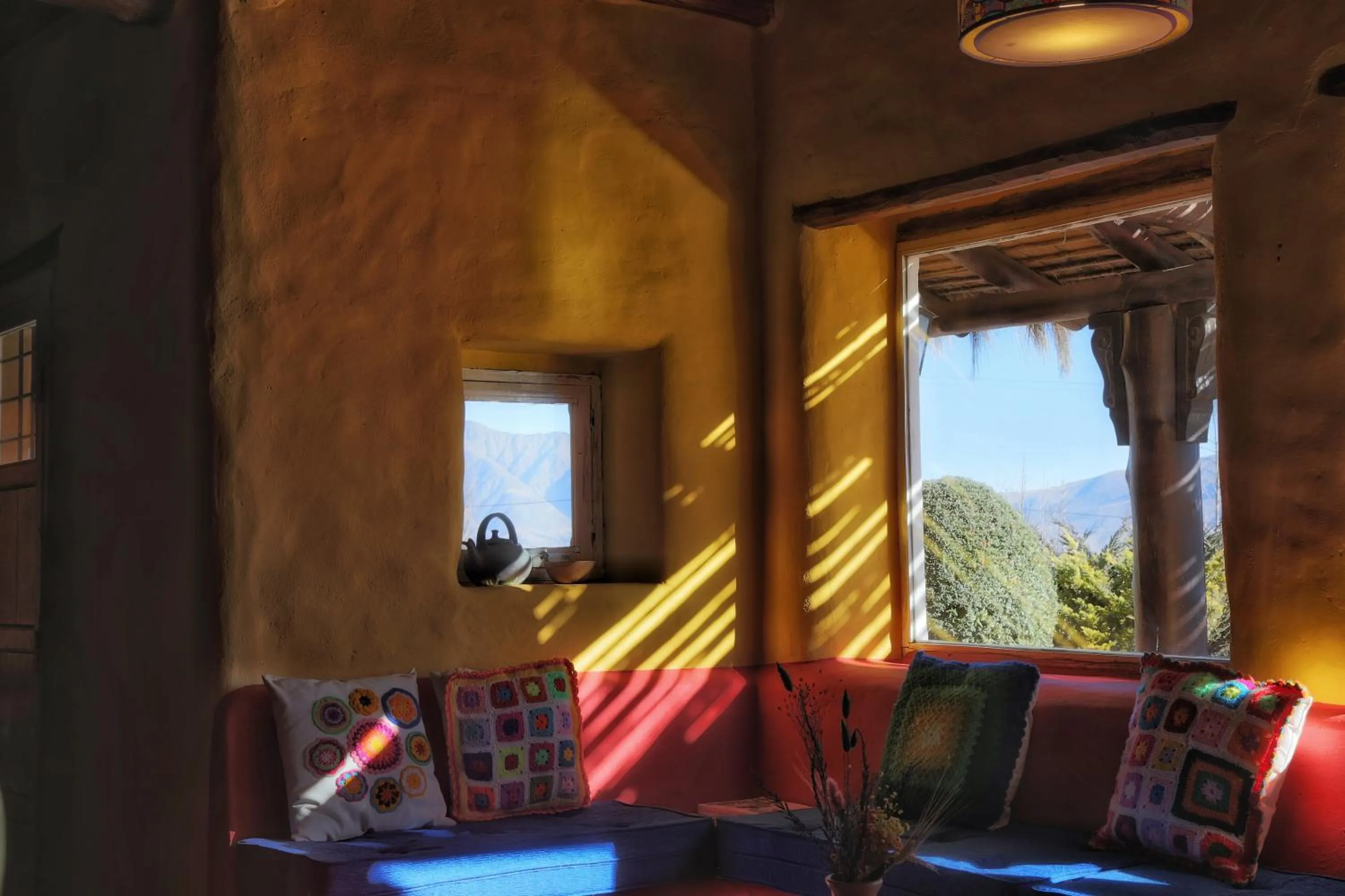 Living room in Posada La Guadalupe