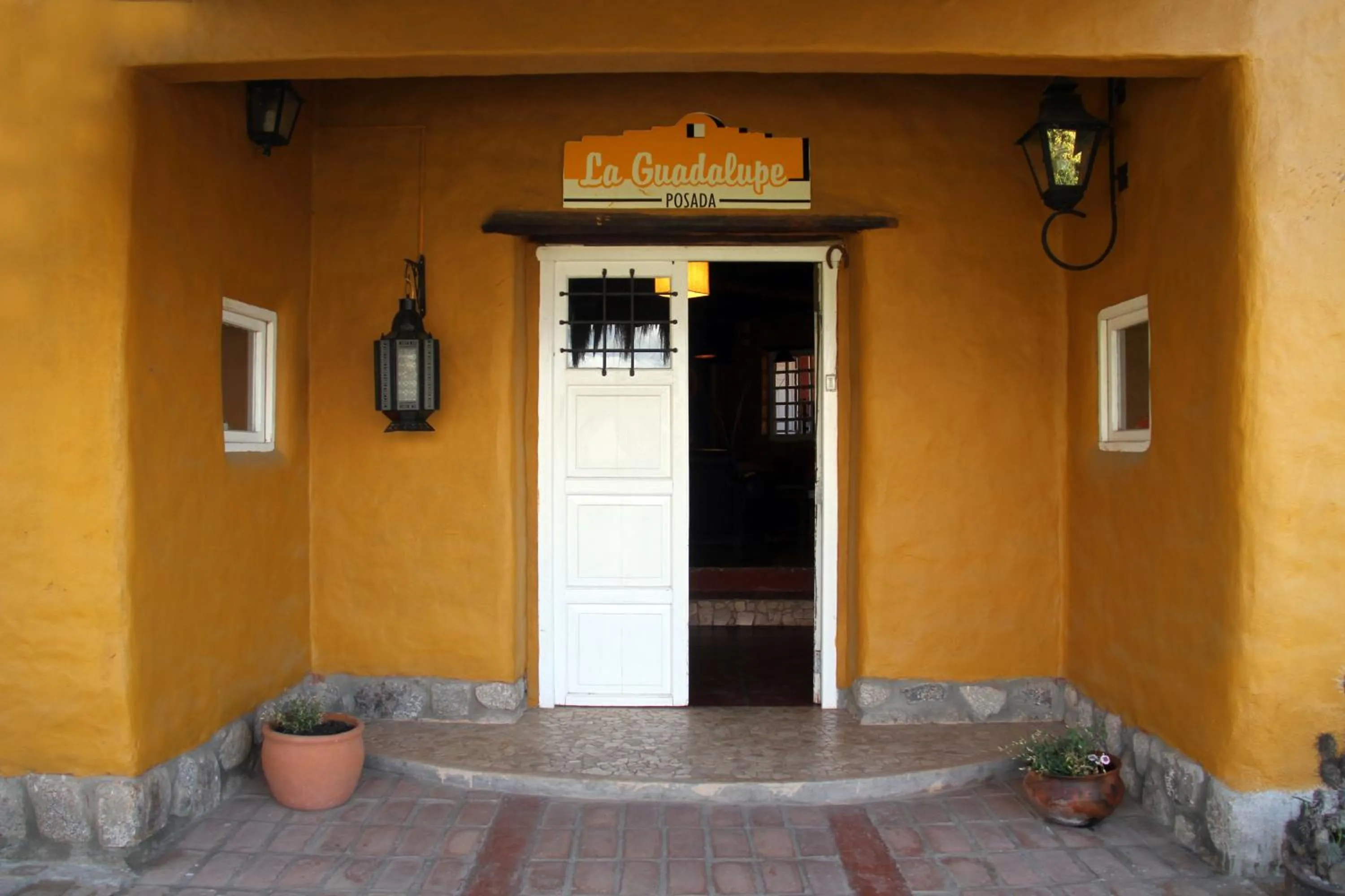 Facade/entrance in Posada La Guadalupe
