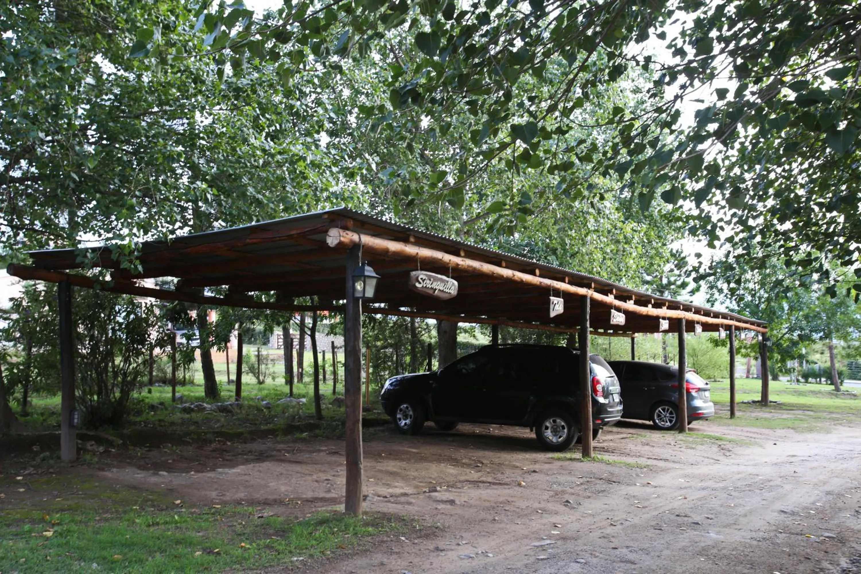 Parking in Posada La Guadalupe