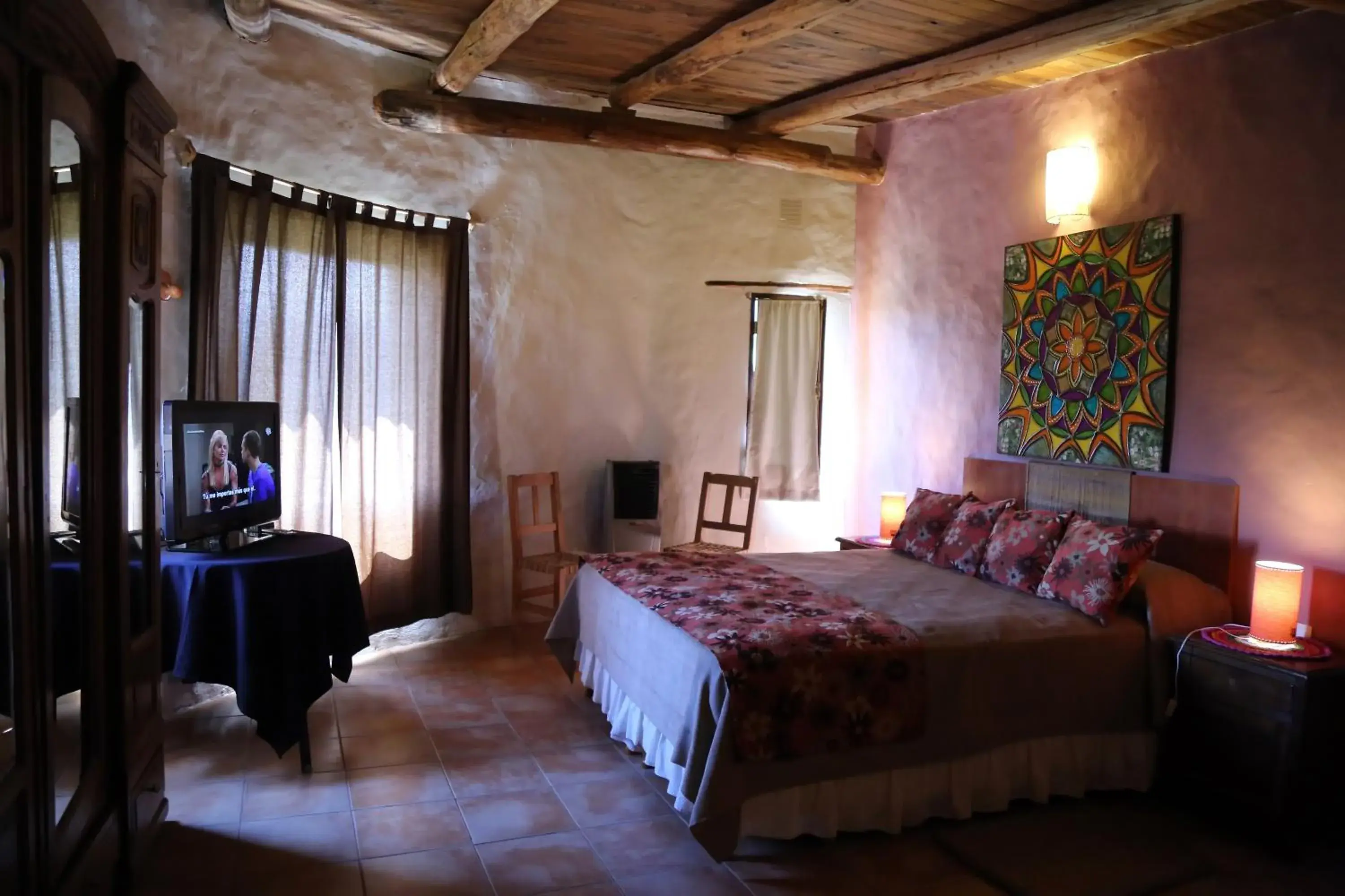 Triple Room in Posada La Guadalupe Triple Room in Posada La Guadalupe
