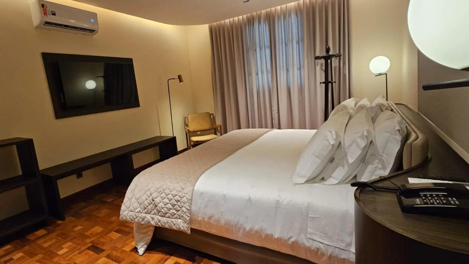 Bed in Hotel Glória Resort & Convention