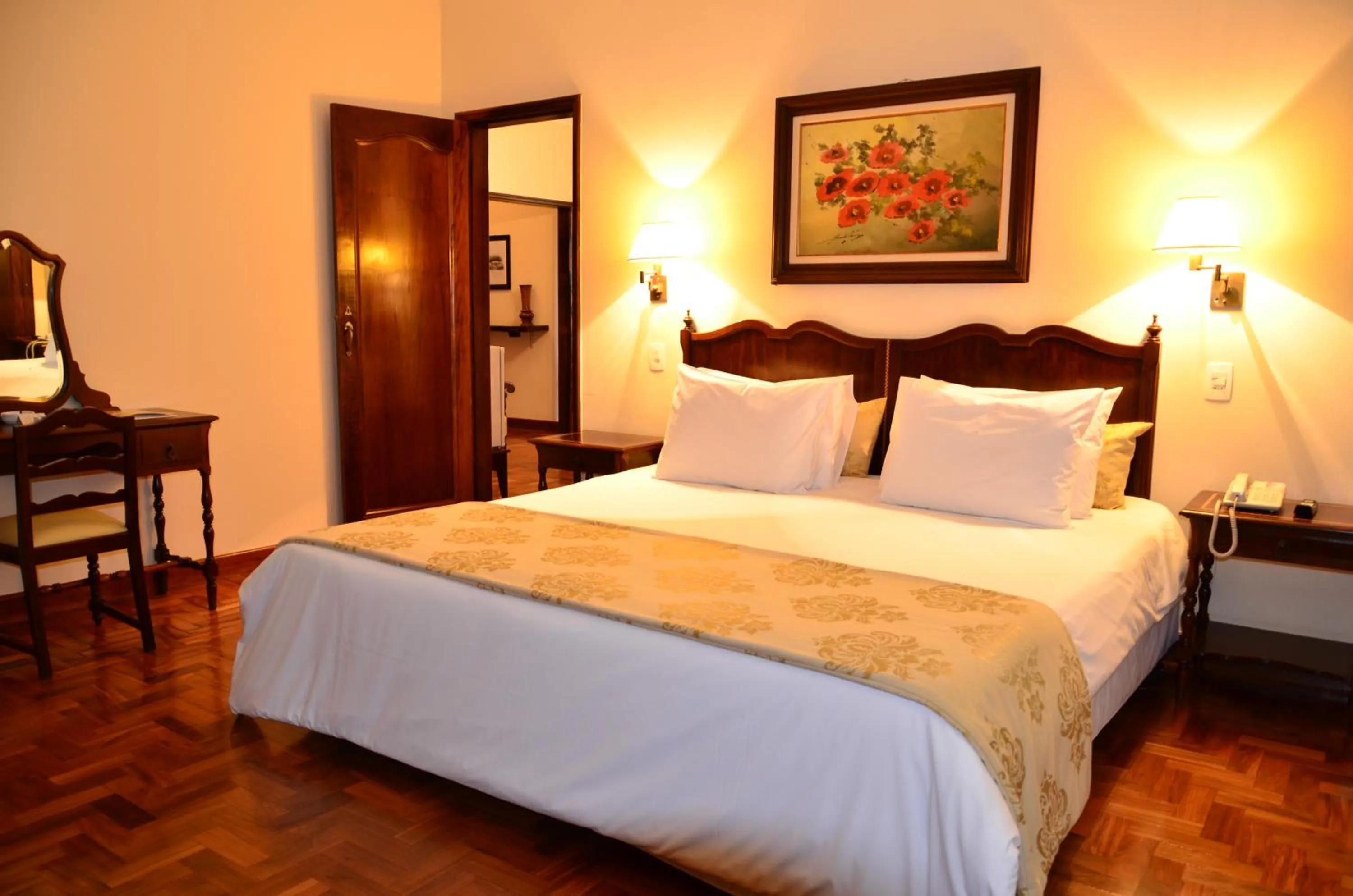 Bed in Hotel Glória Resort & Convention