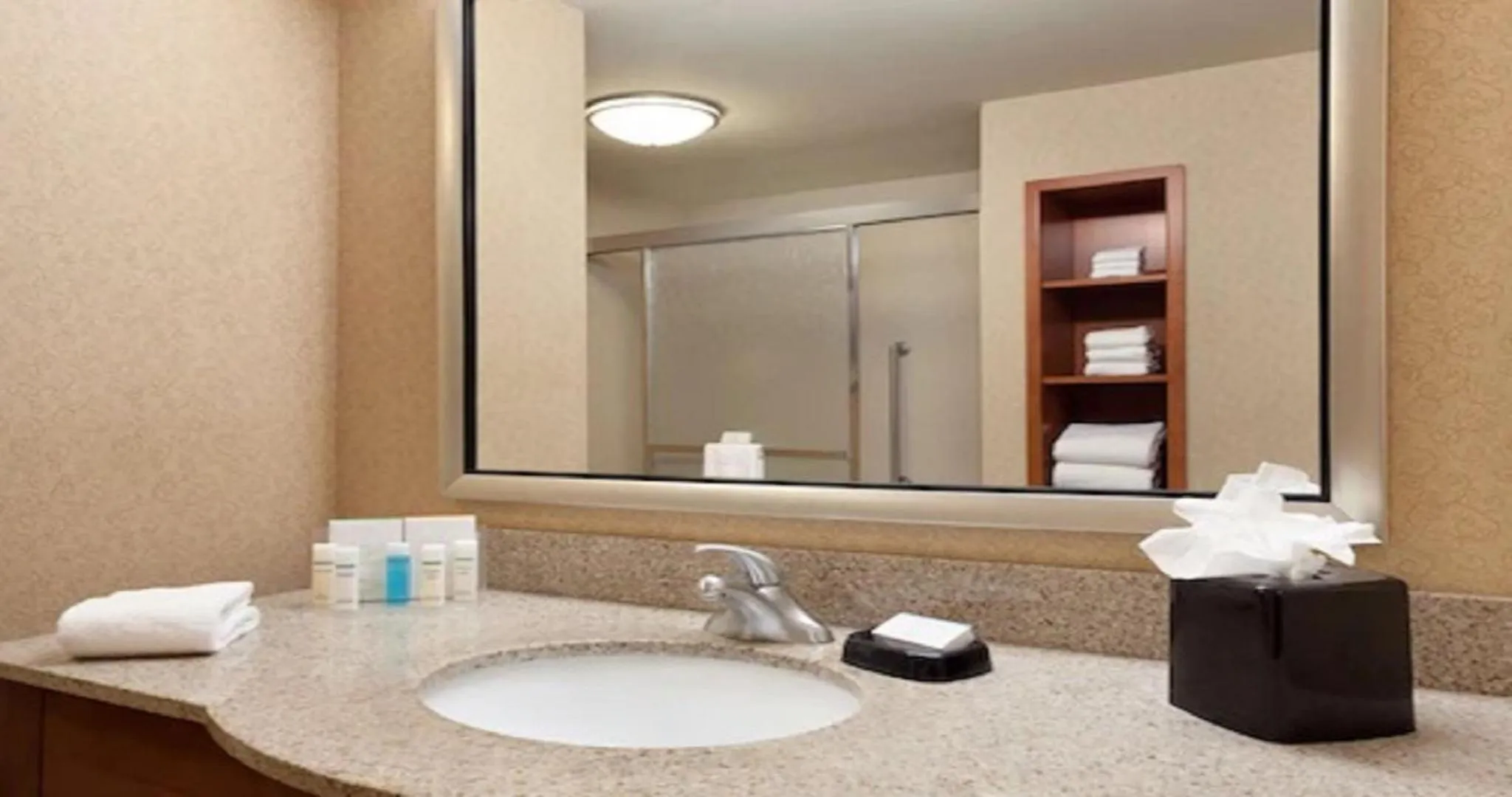 Shower in Hampton Inn & Suites East Hartford