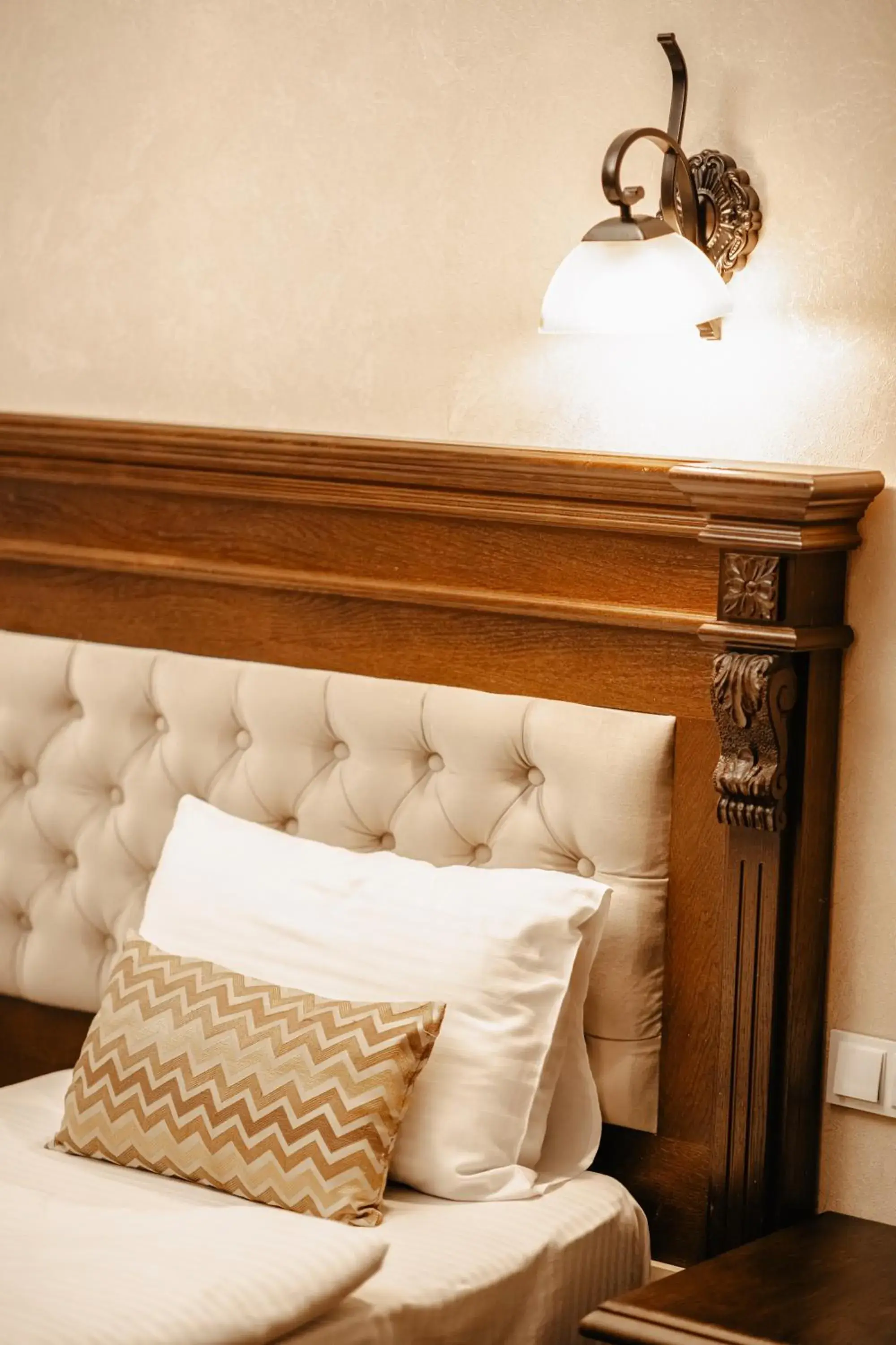 Bed in Hotel Imperial House Bed in Hotel Imperial House