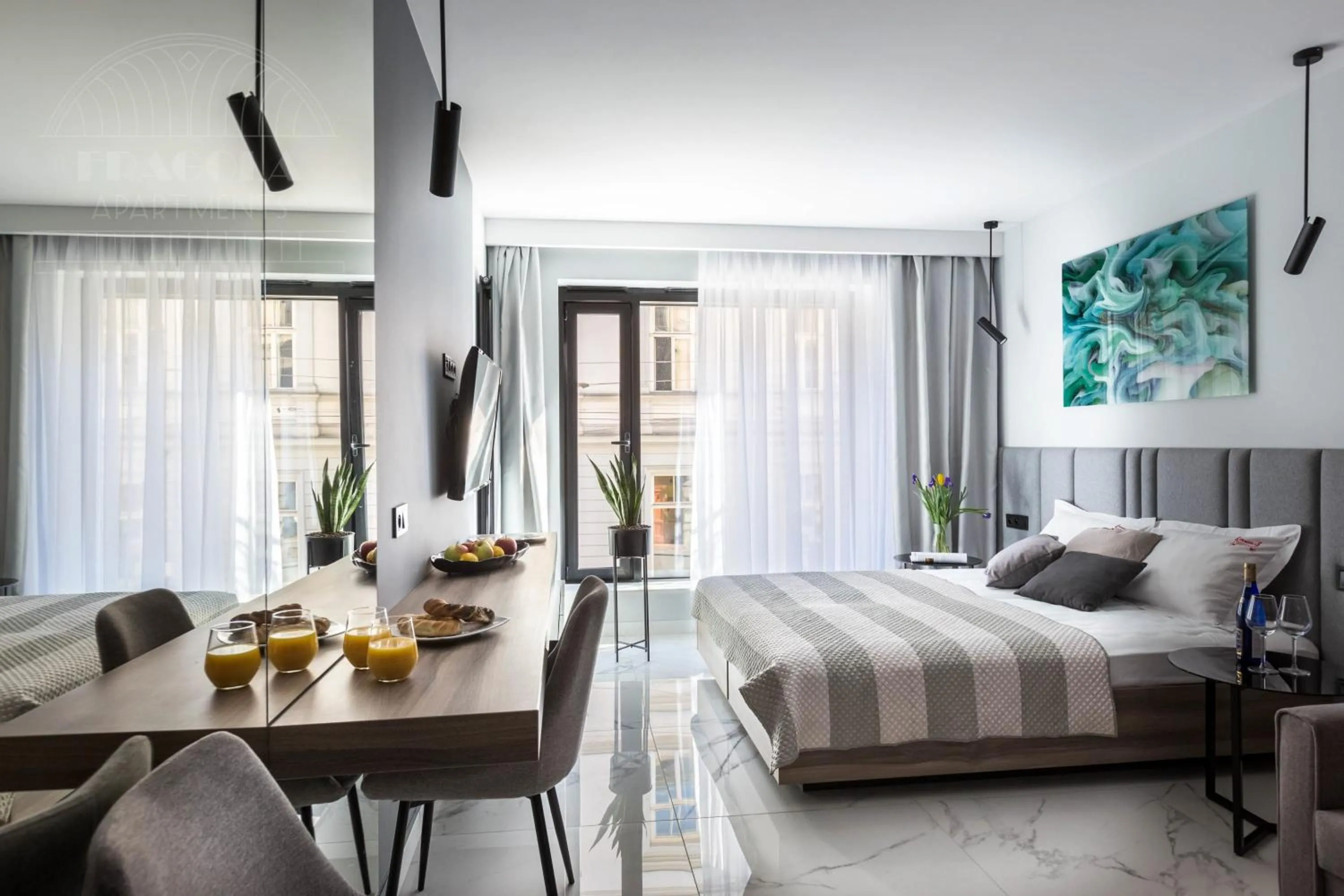 Other, Bed in Modern View of Planty Park