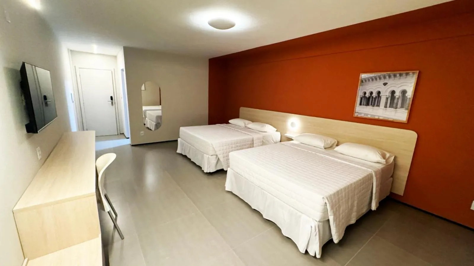 Bed in Hotel São Domingos