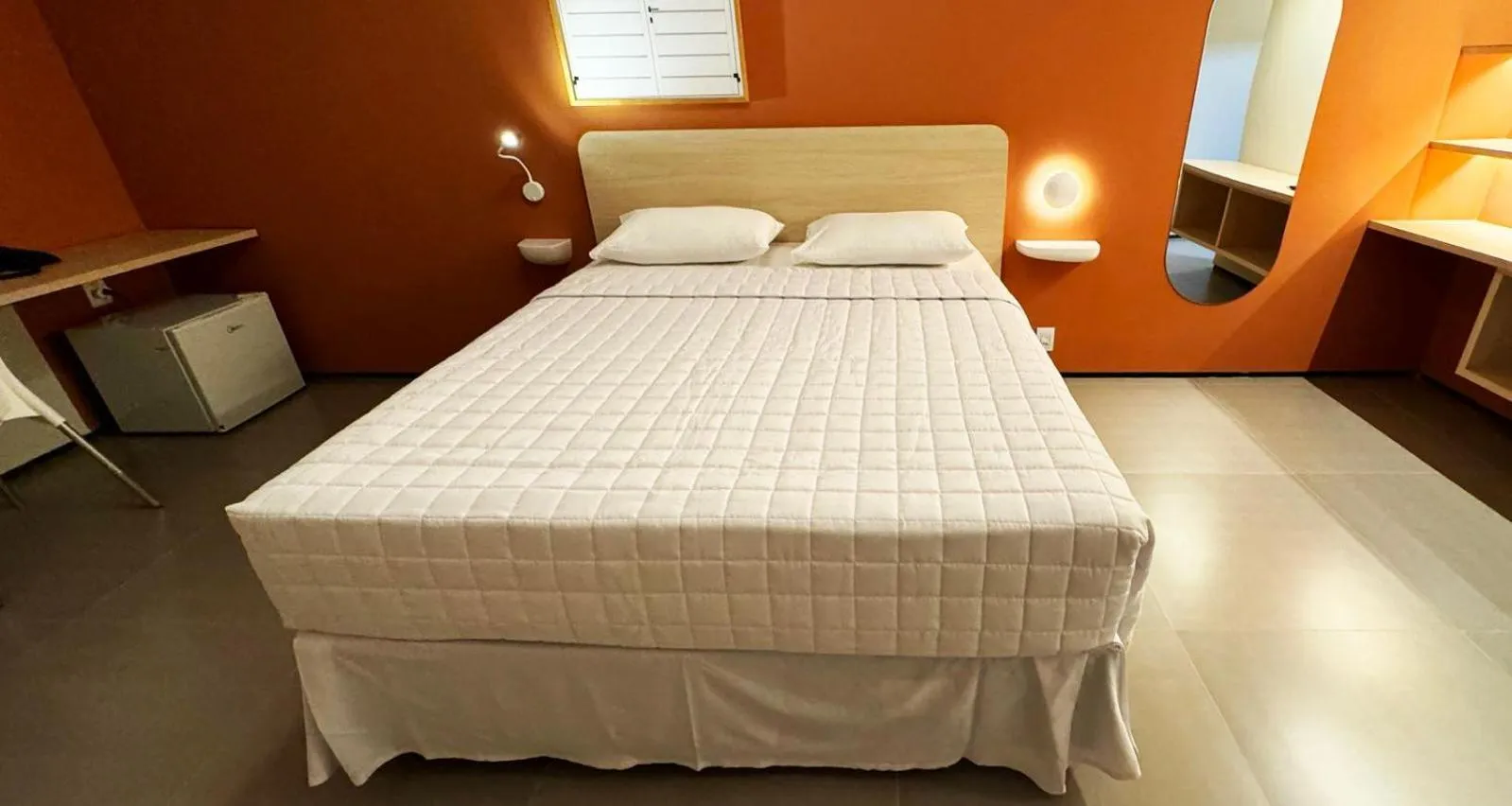 Bed in Hotel São Domingos