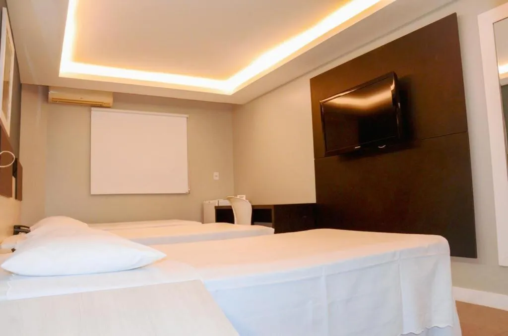 Bed in Hotel São Domingos