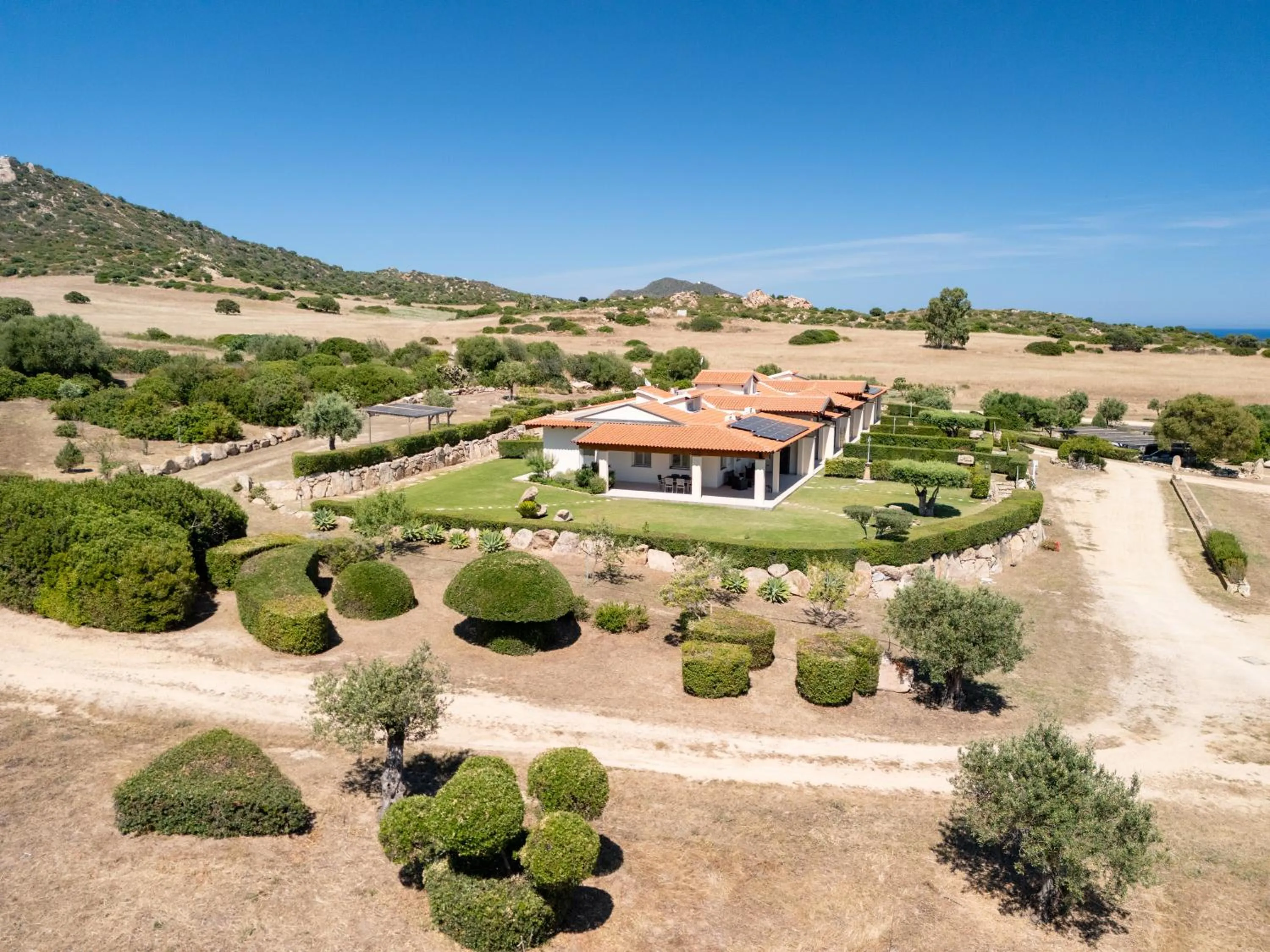 Bird's eye view in Sole d'Estate Agriresidence