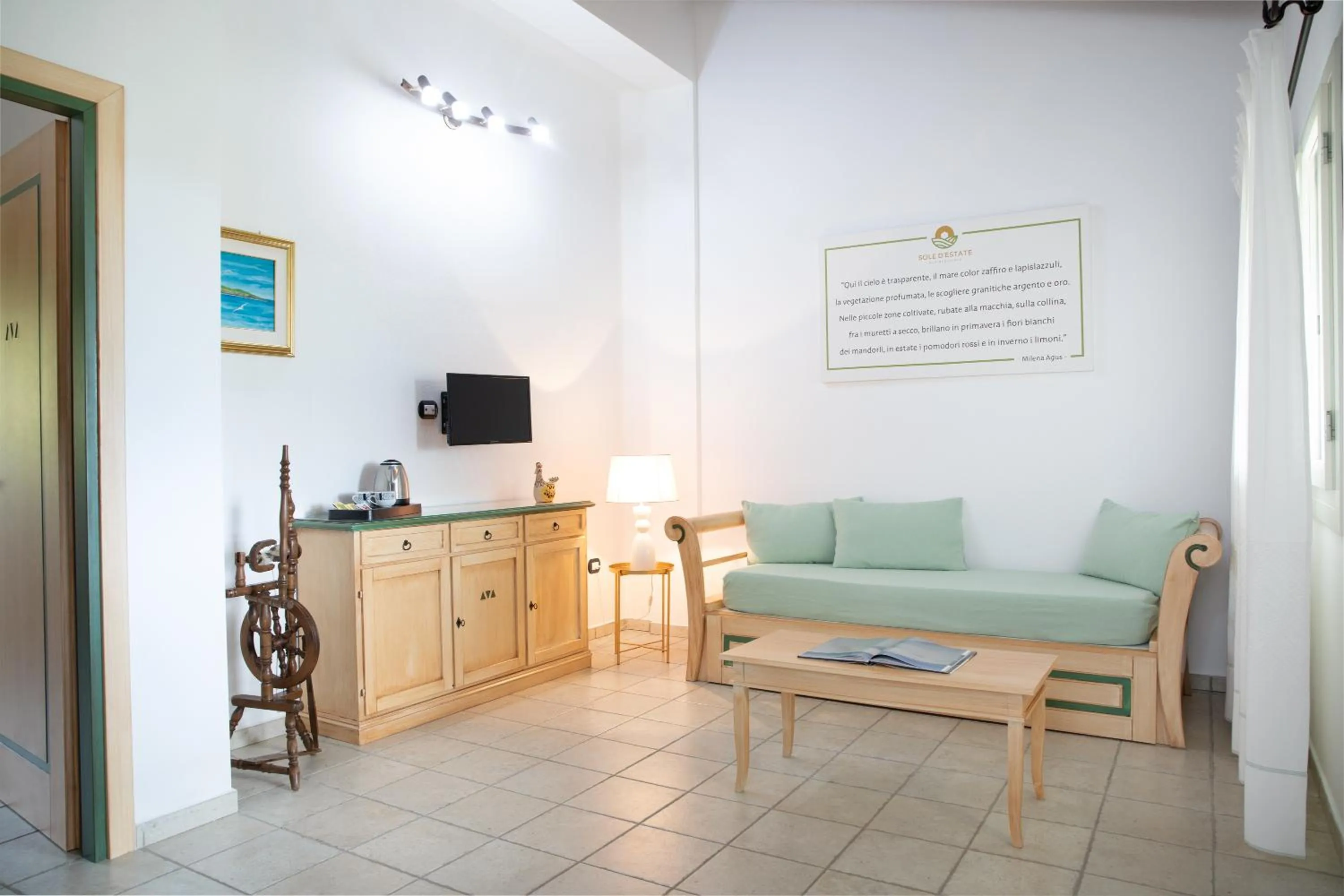 Seating area in Sole d'Estate Agriresidence