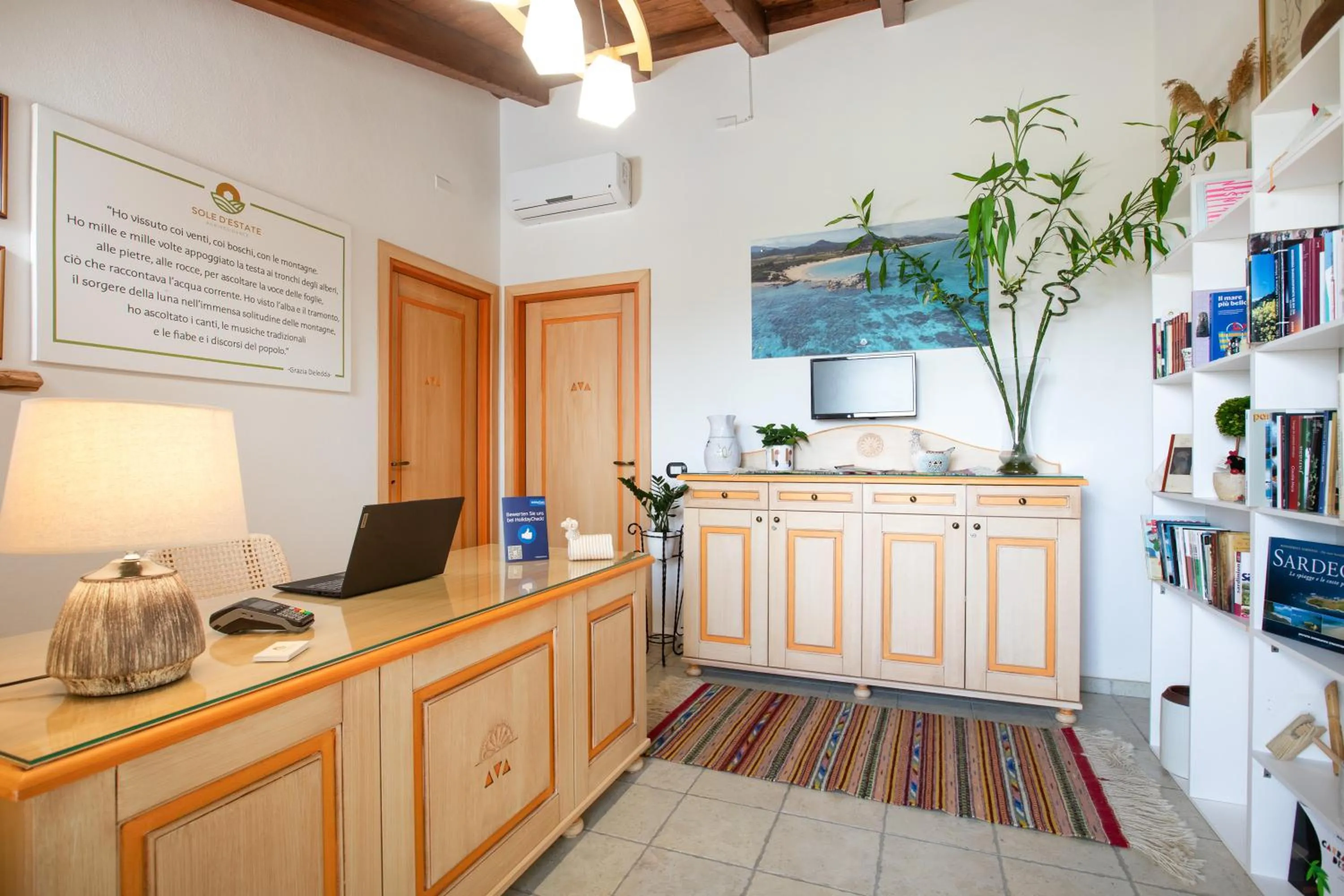 Lobby or reception in Sole d'Estate Agriresidence
