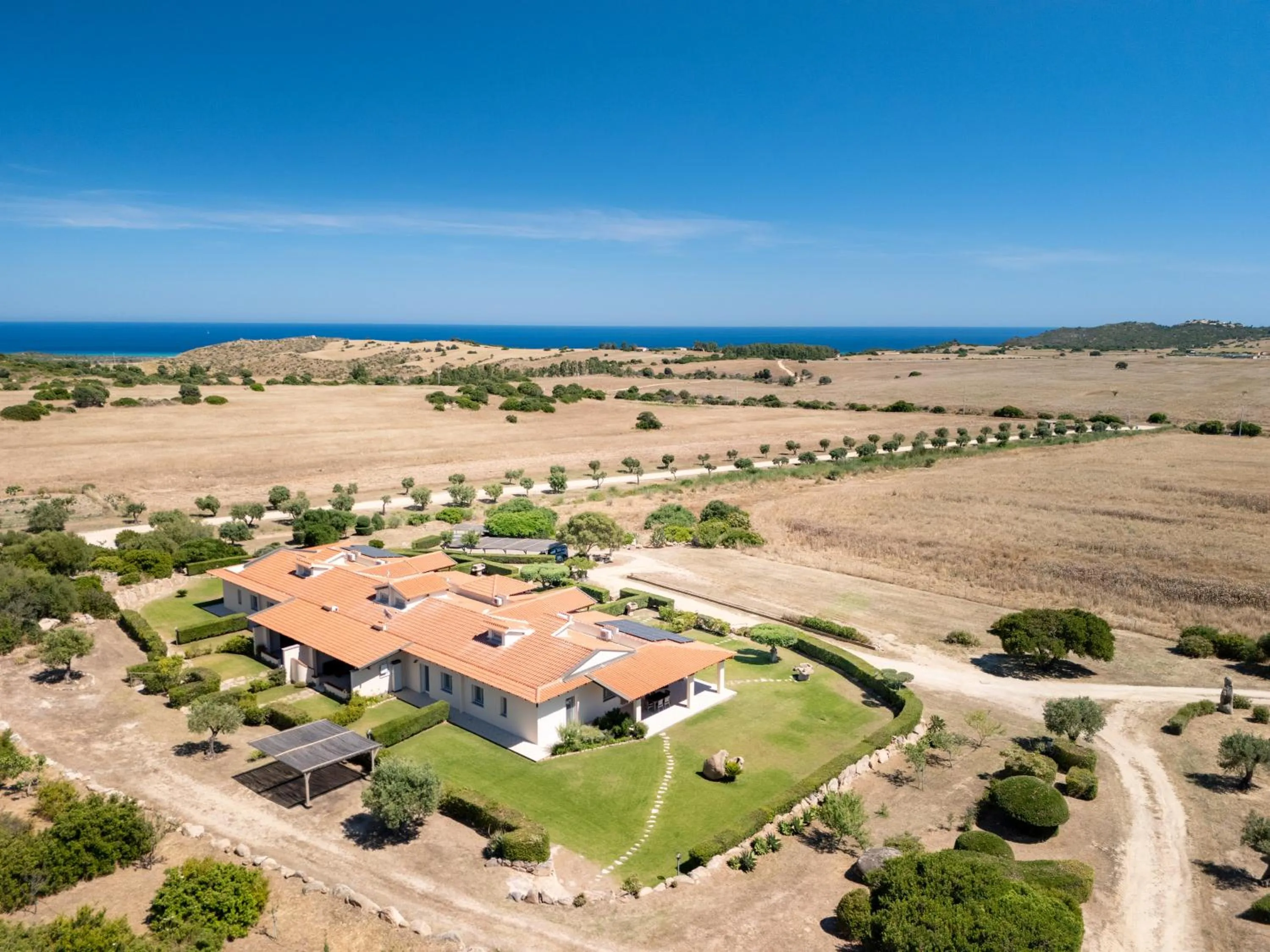 Bird's eye view in Sole d'Estate Agriresidence