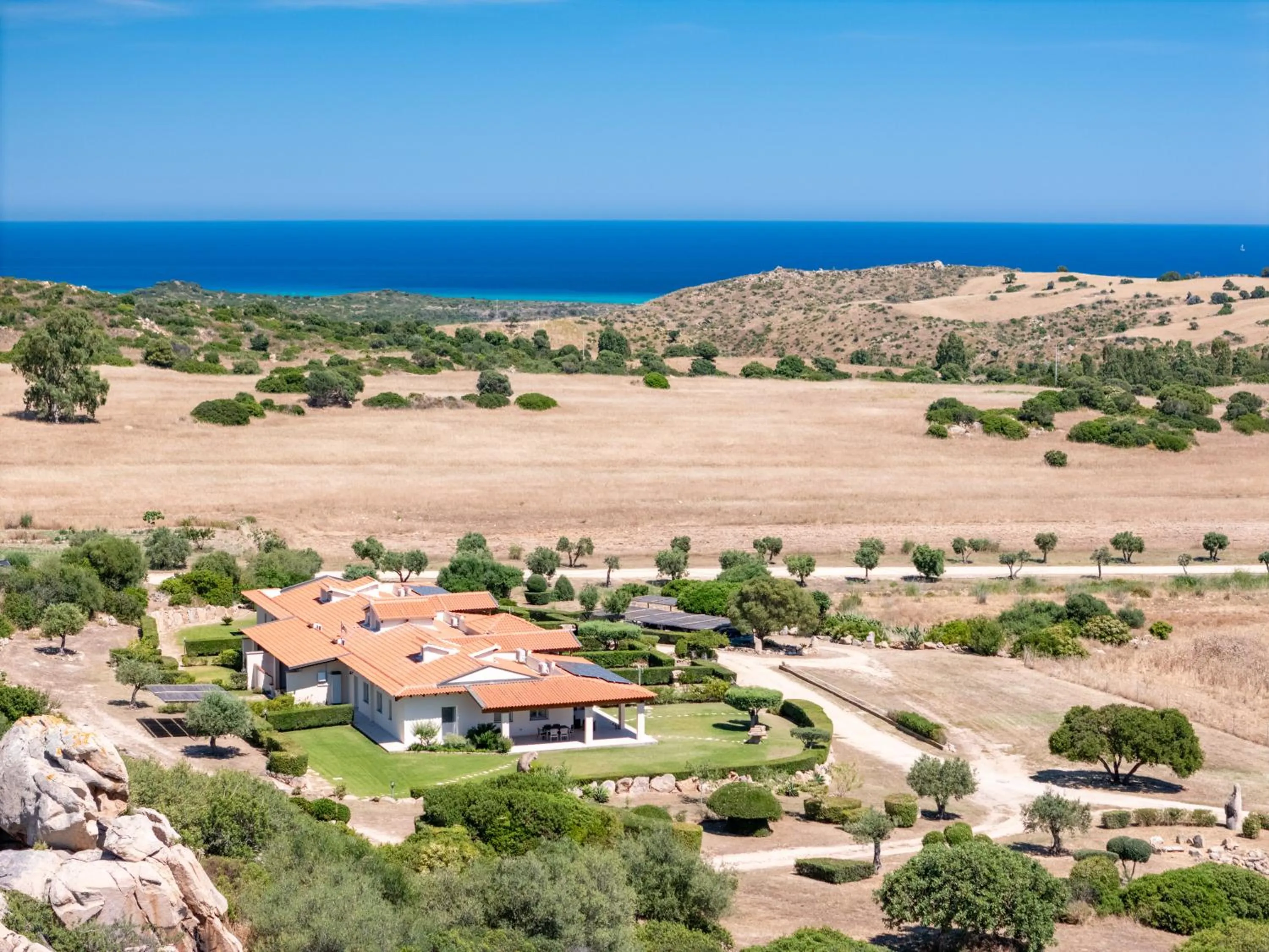 Bird's eye view in Sole d'Estate Agriresidence