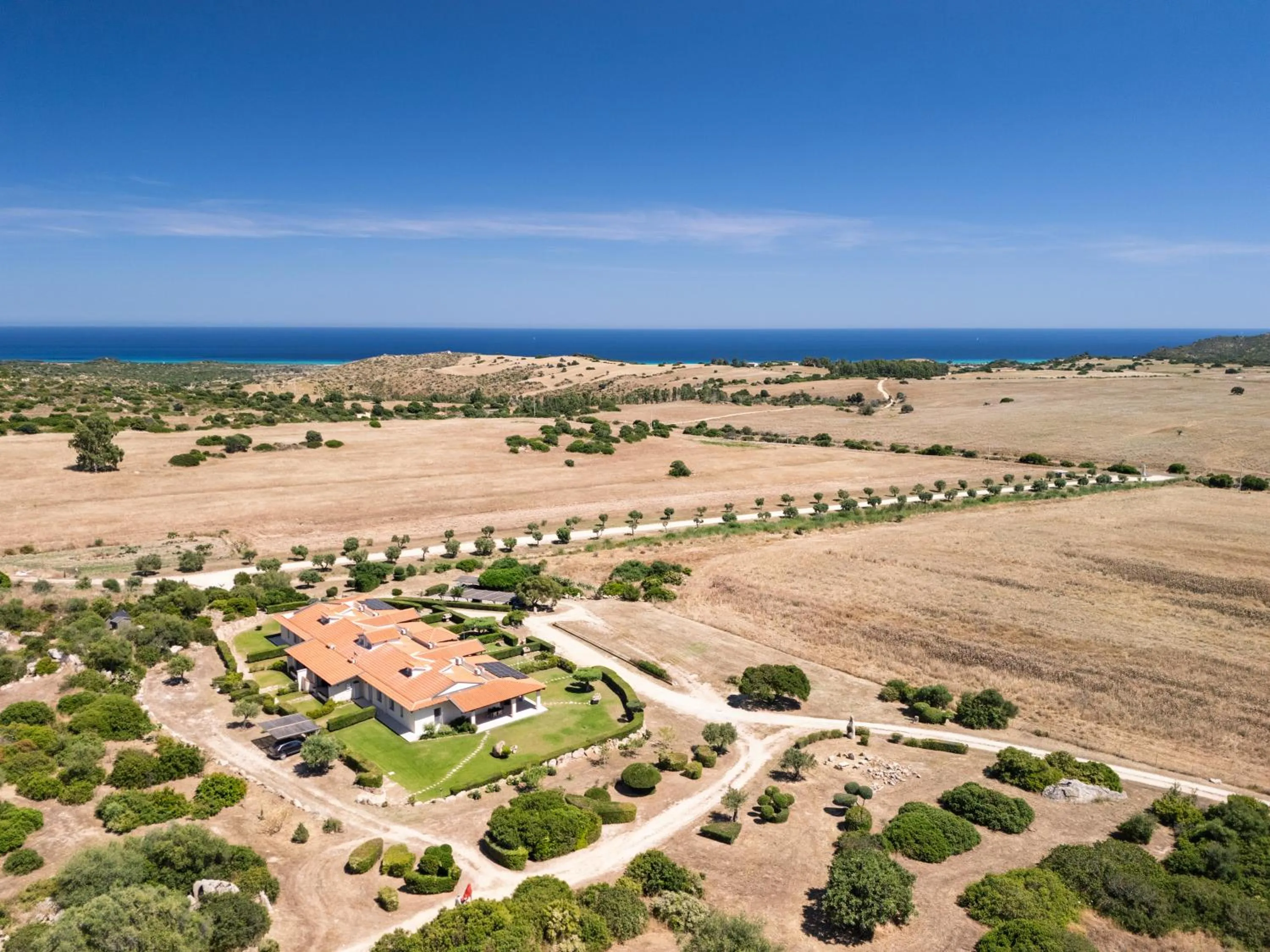 Bird's eye view in Sole d'Estate Agriresidence