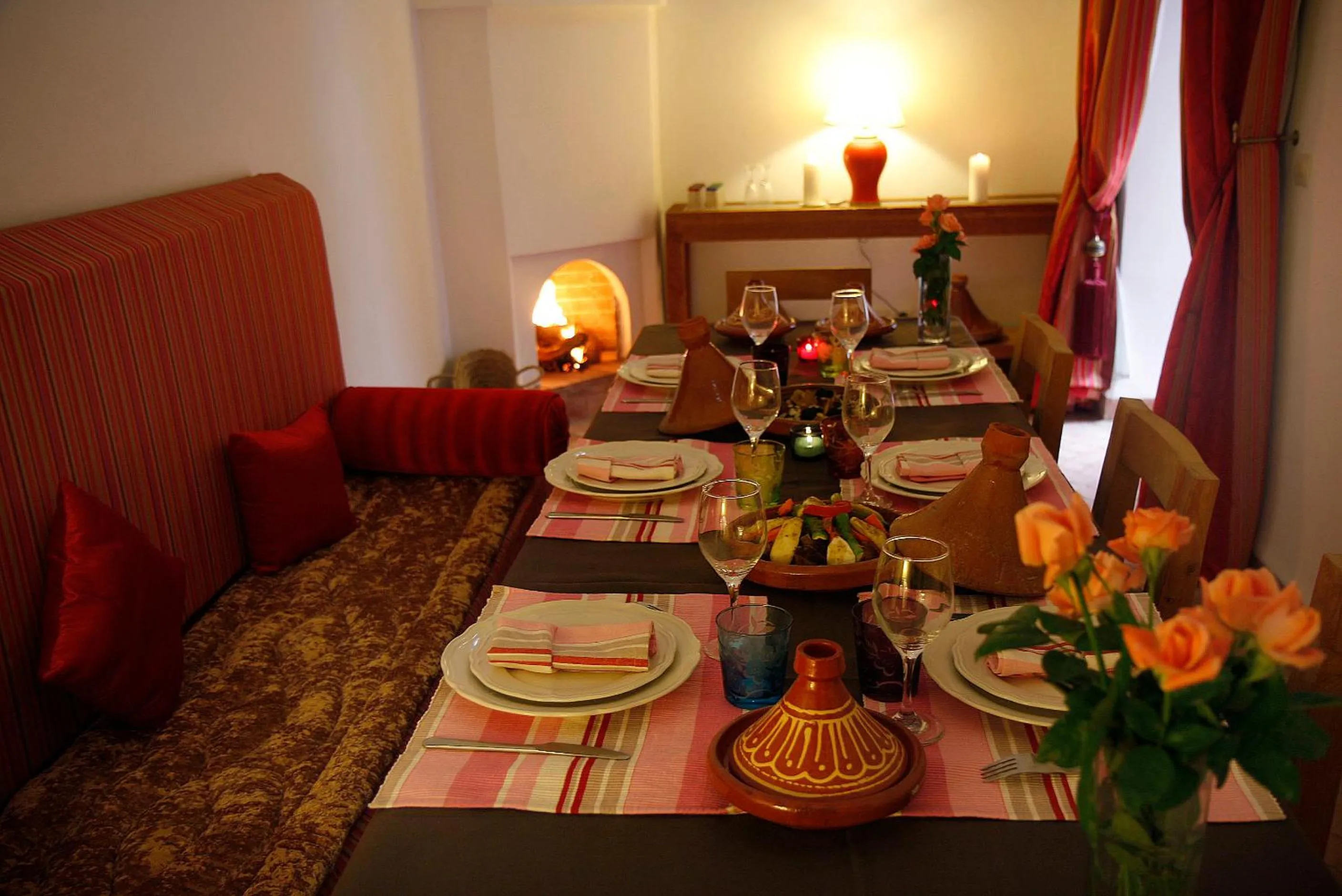 Dining area in Riad Chameau FDC Hôtel SPA