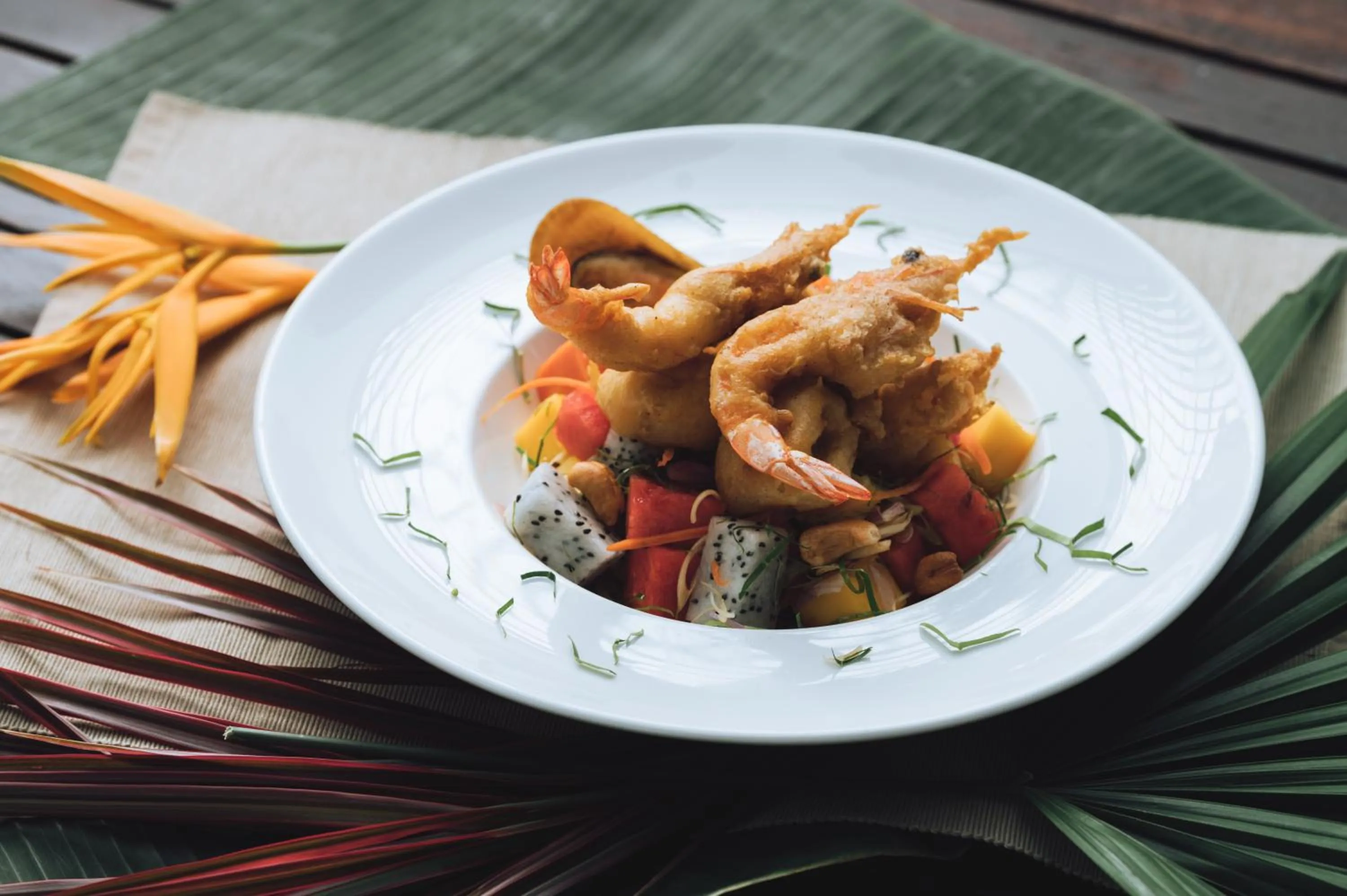 Food in Phayamas Private Beach Resort and Island Brew - Adults Only