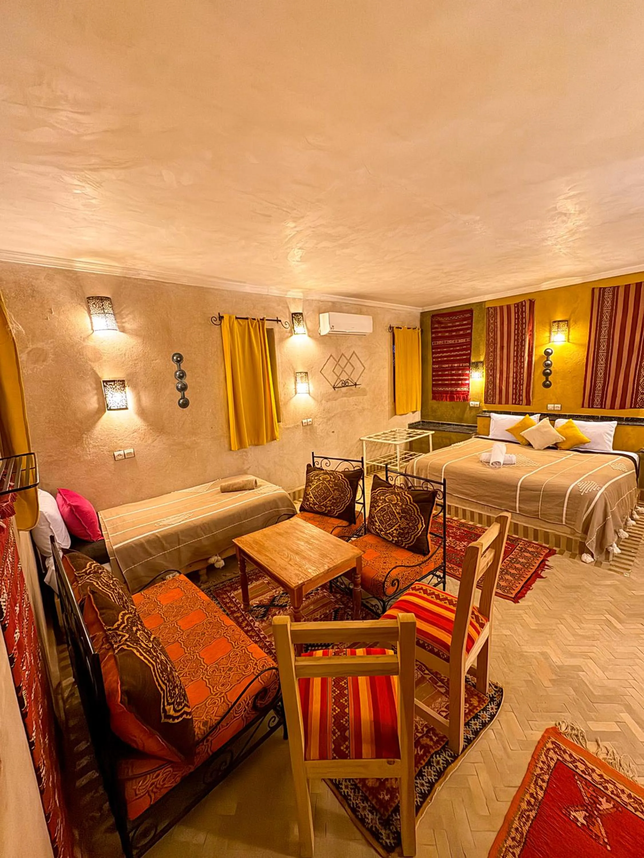 Bed in Maison Merzouga Guest House