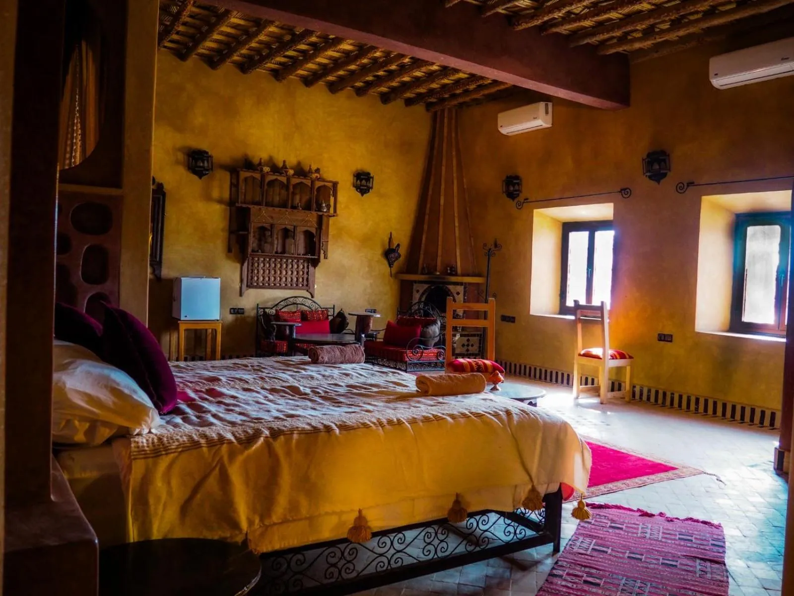 Bed in Maison Merzouga Guest House