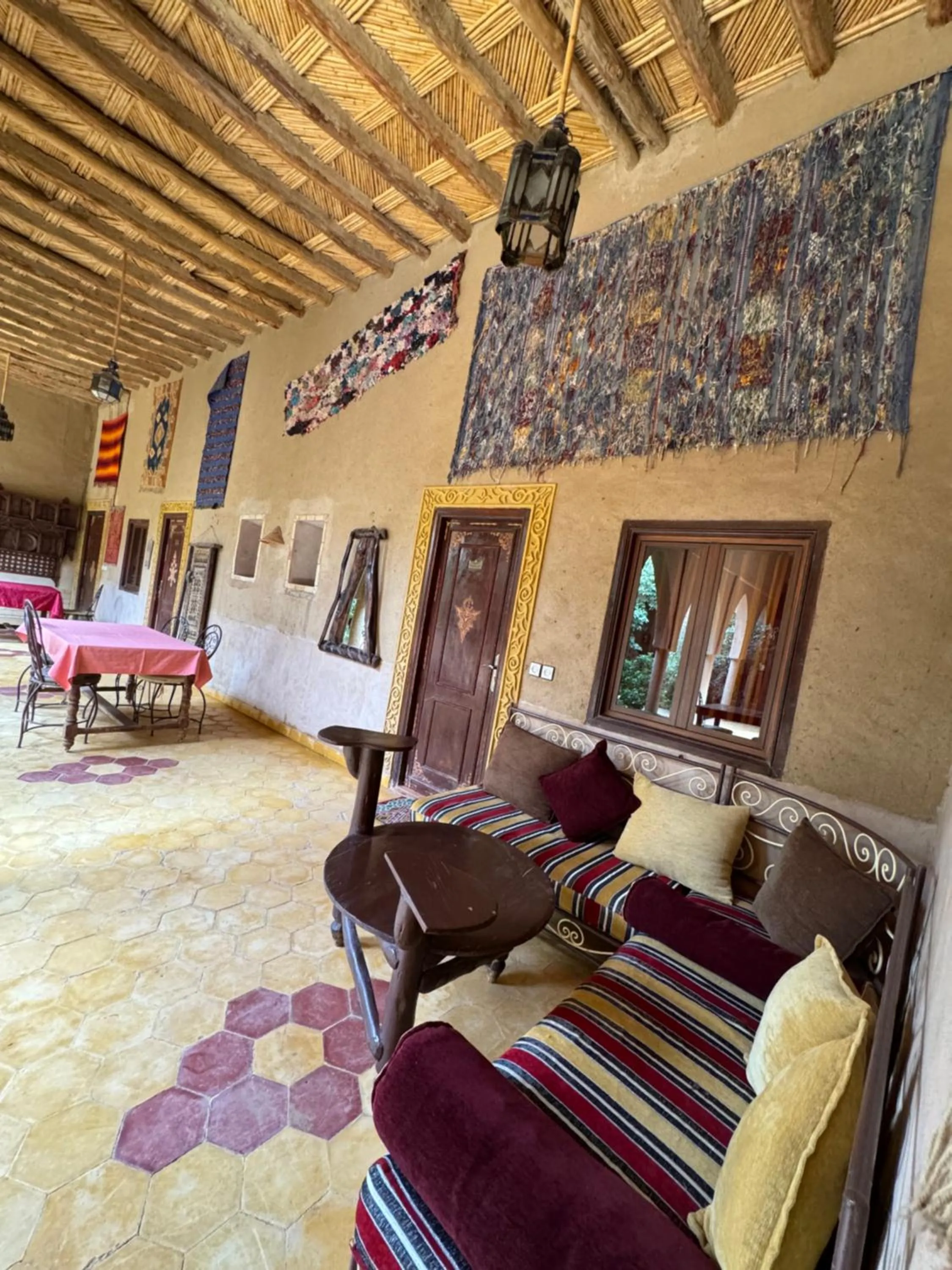Living room in Maison Merzouga Guest House