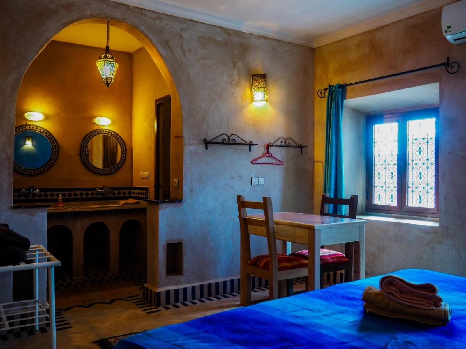 Bed in Maison Merzouga Guest House