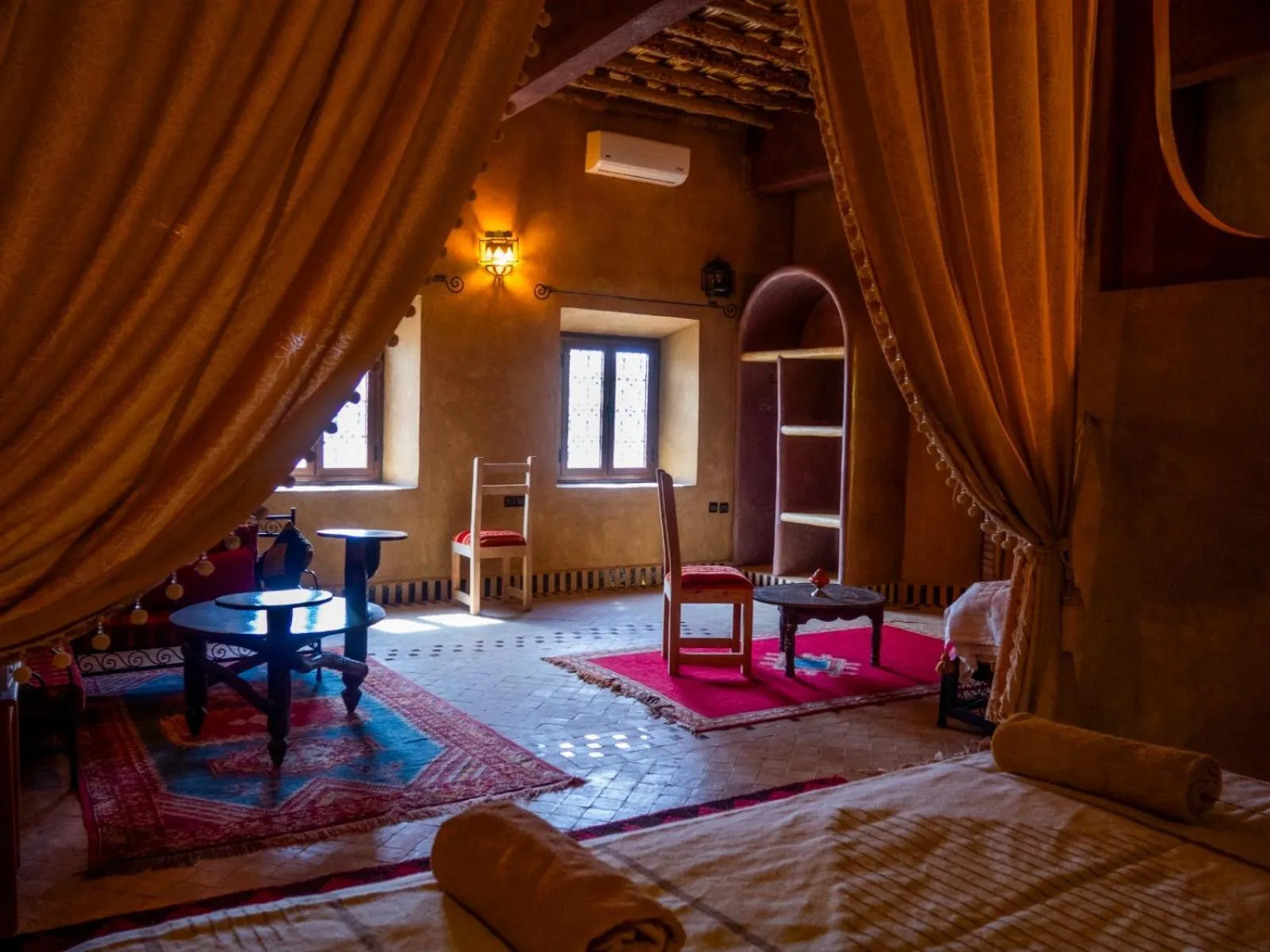 Bed in Maison Merzouga Guest House