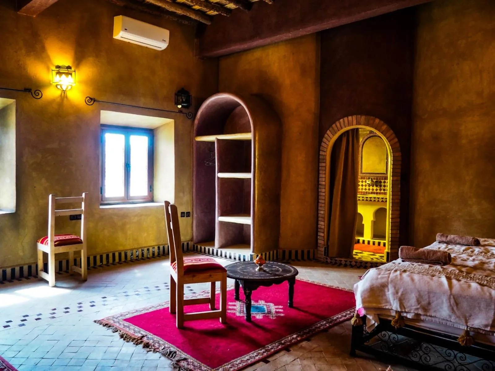 Bed in Maison Merzouga Guest House