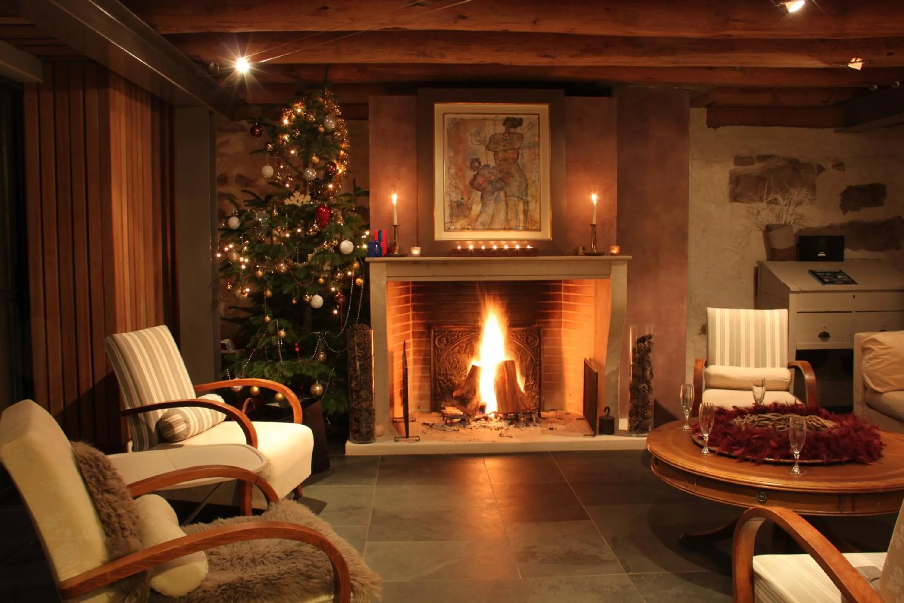 Living room in La Colline Du Baa - Maison d'hôtes d'exception