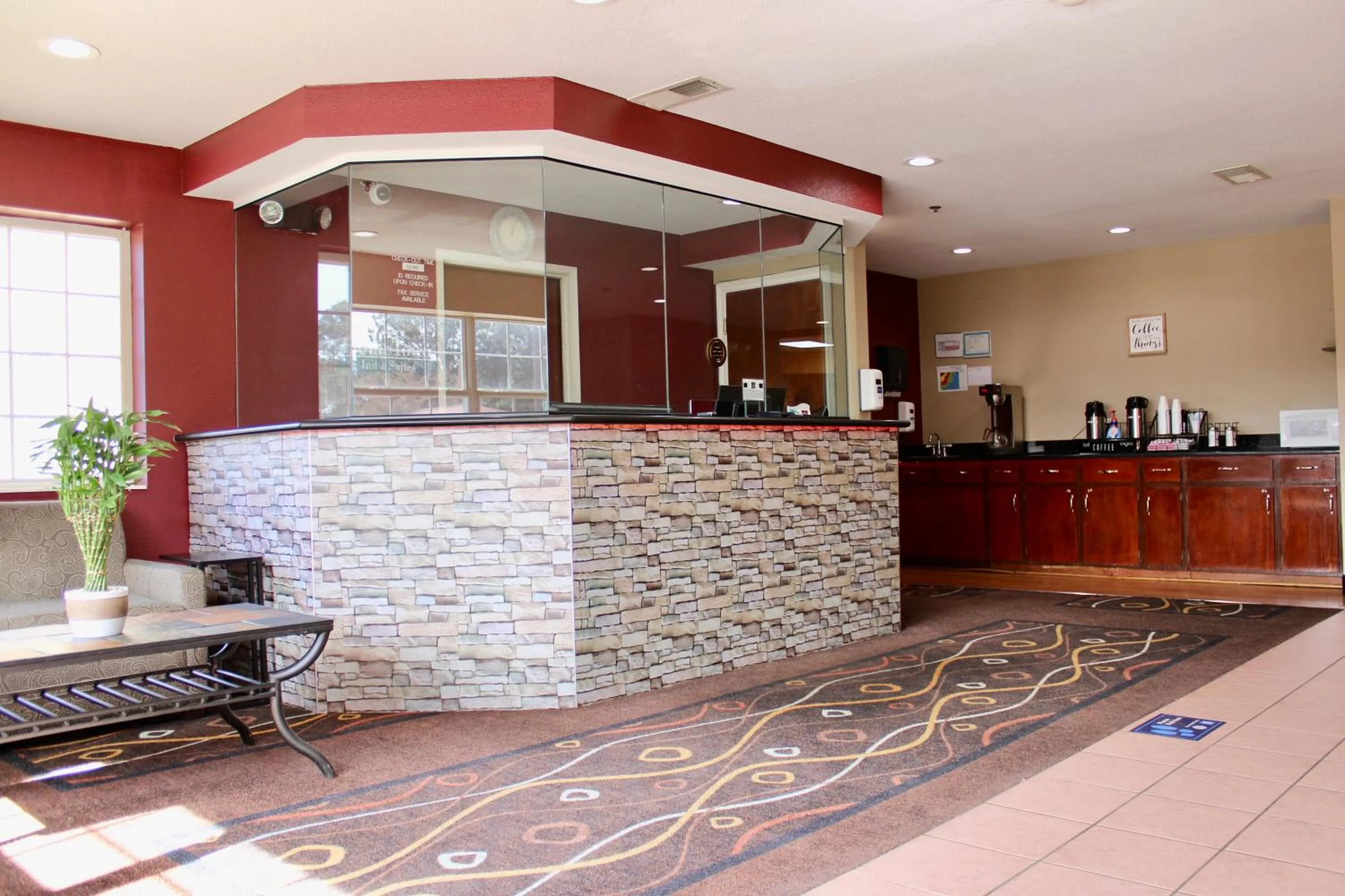 Lobby or reception in HomeTown Inn & Suites