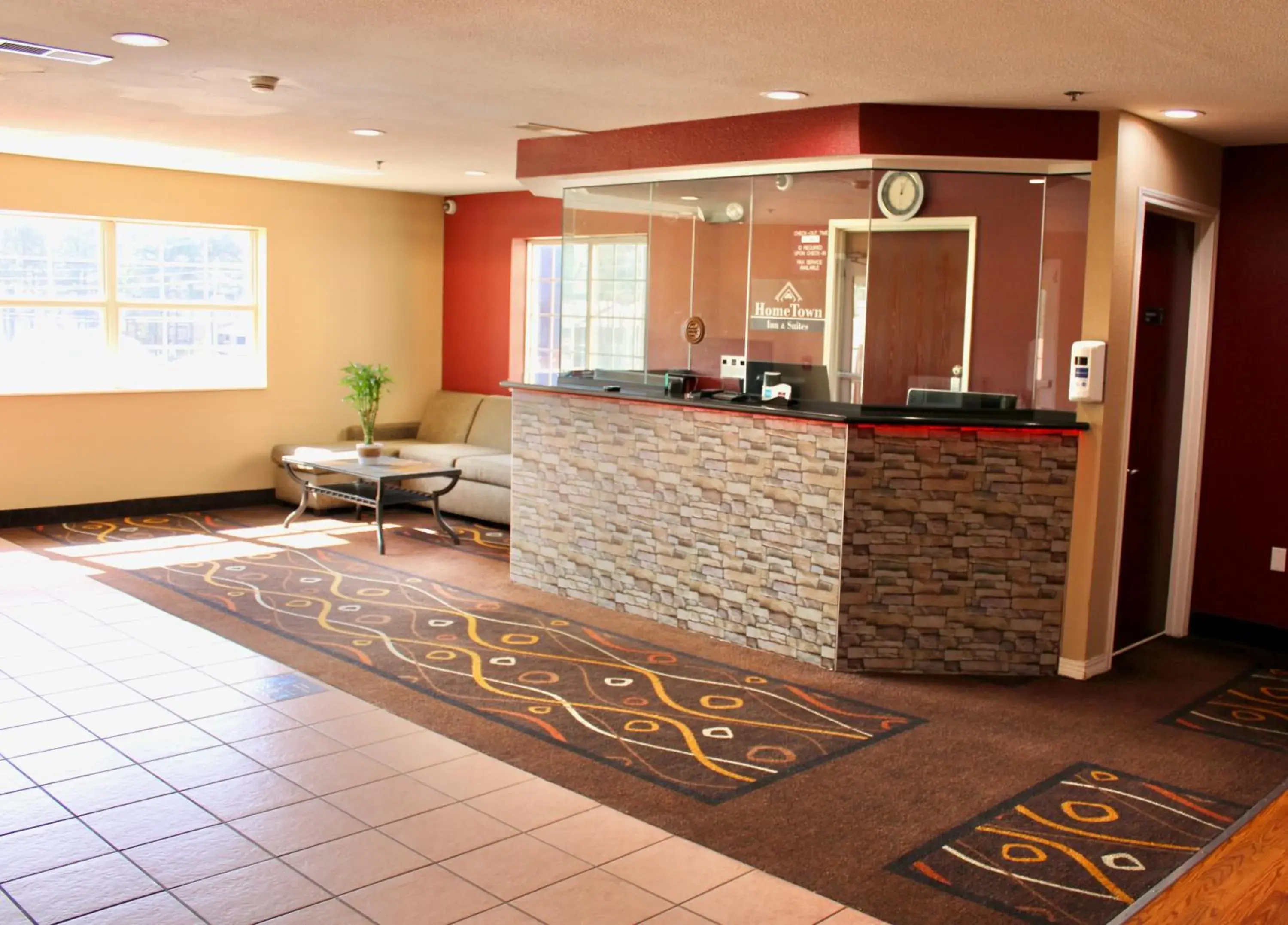 Lobby or reception in HomeTown Inn & Suites Lobby or reception in HomeTown Inn & Suites