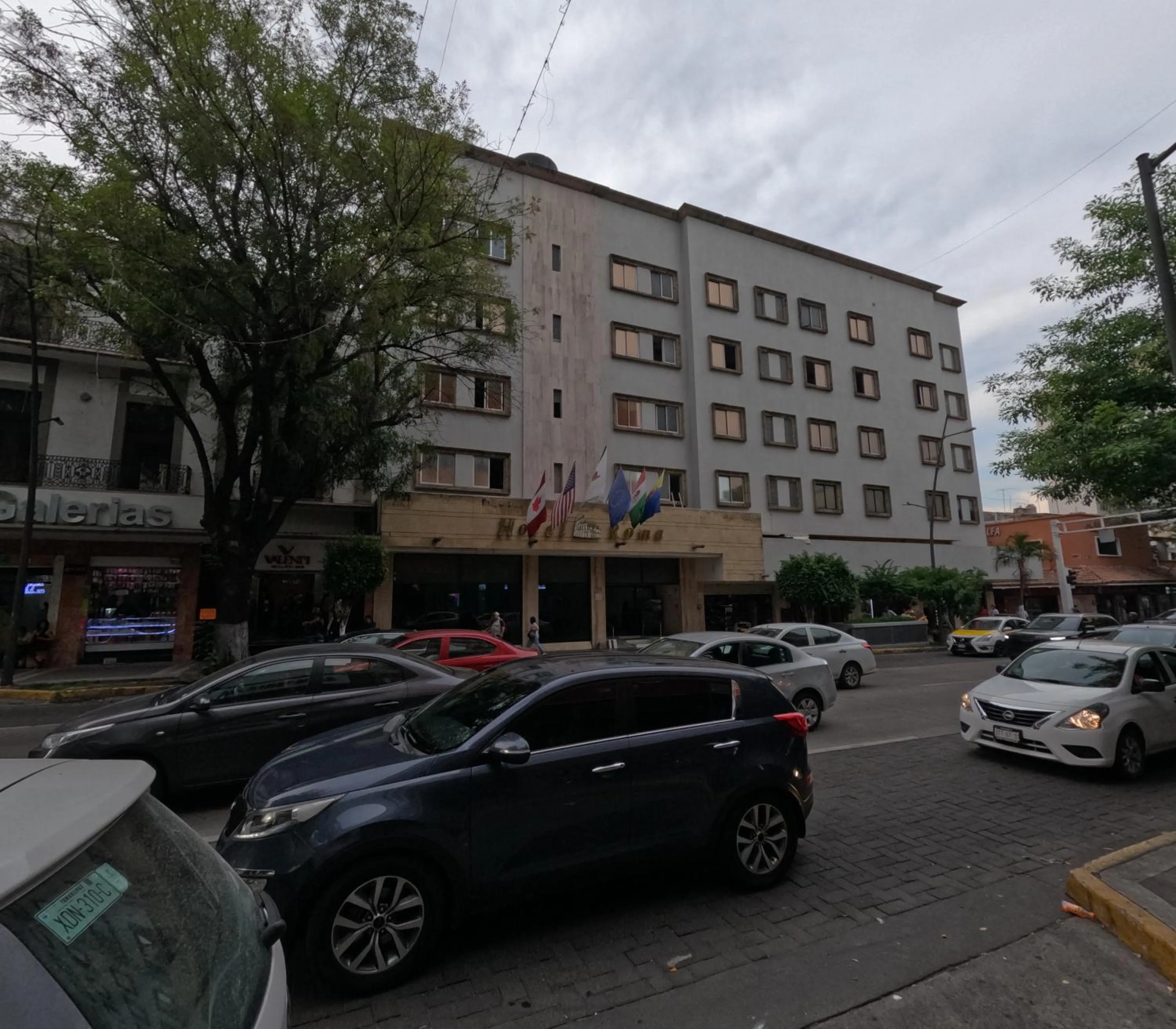 Facade/entrance in Roma Guadalajara in downtown
