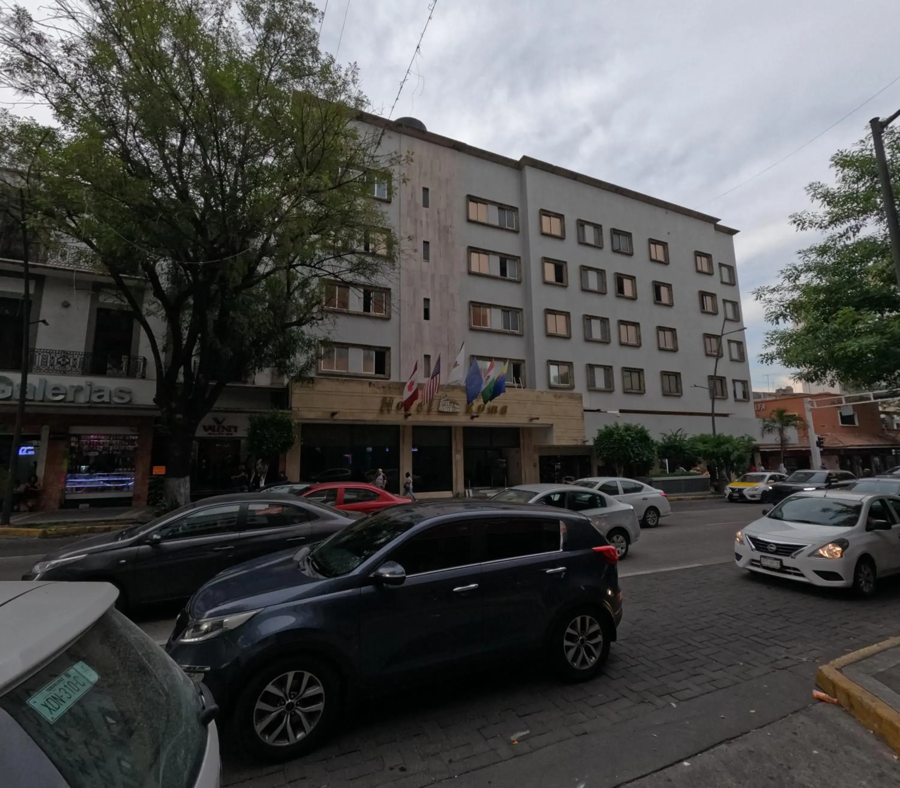 Facade/entrance in Roma Guadalajara in downtown Facade/entrance in Roma Guadalajara in downtown