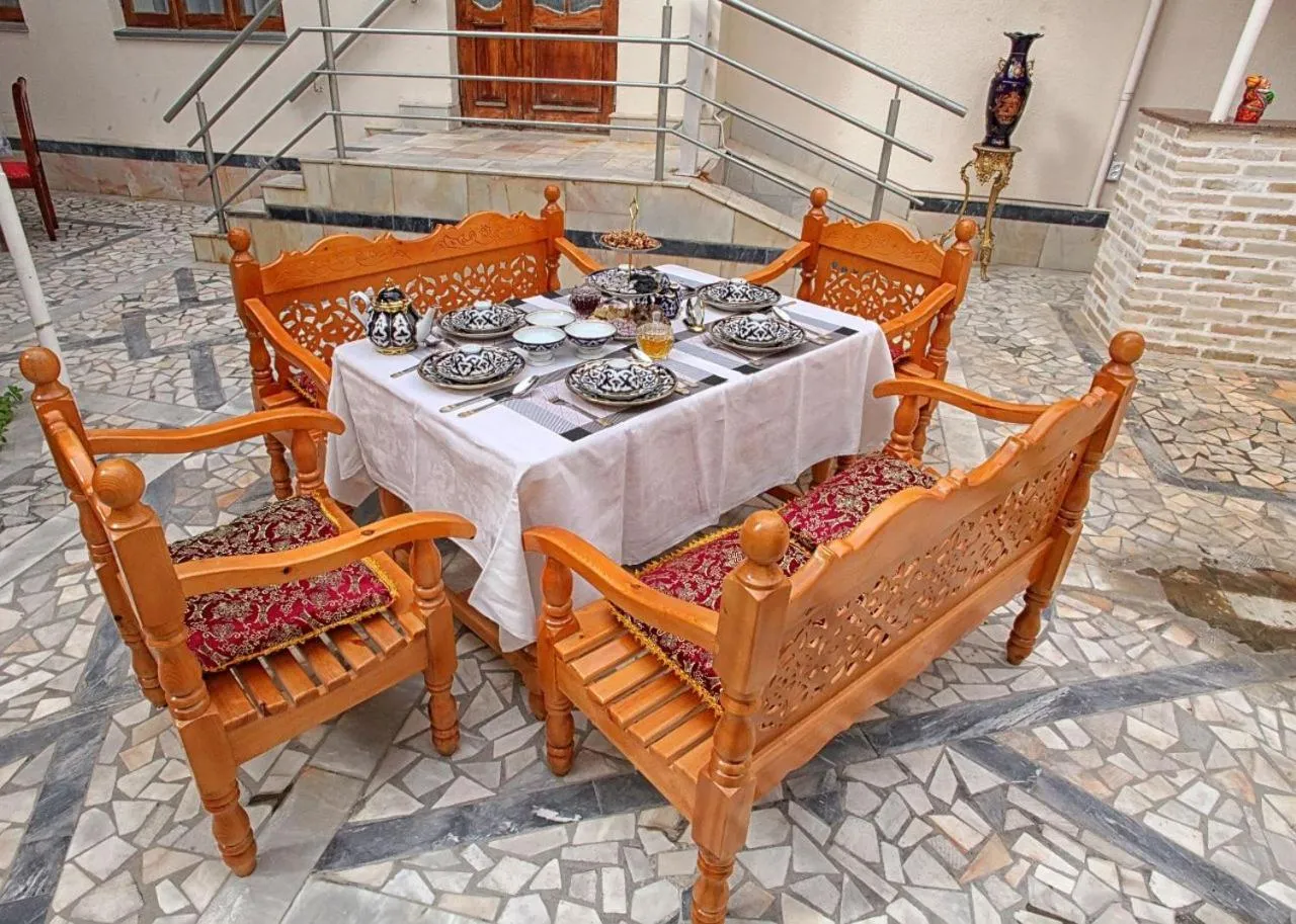 Patio in Old Bukhara Boutique