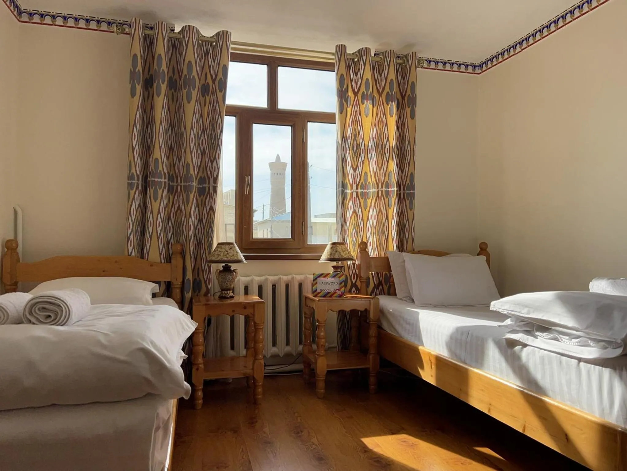 Bed in Old Bukhara Boutique