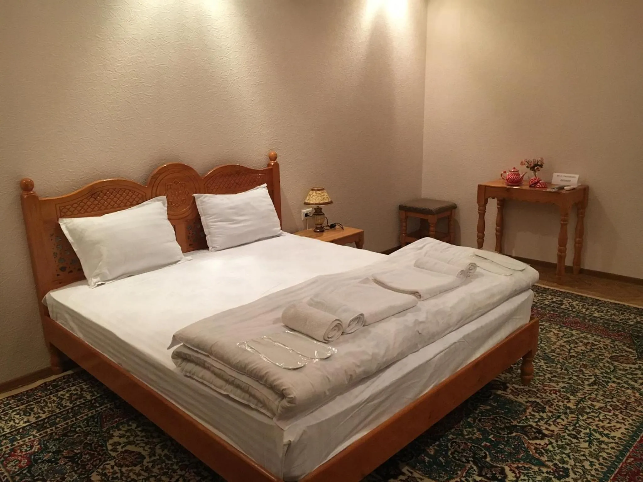Bed in Old Bukhara Boutique