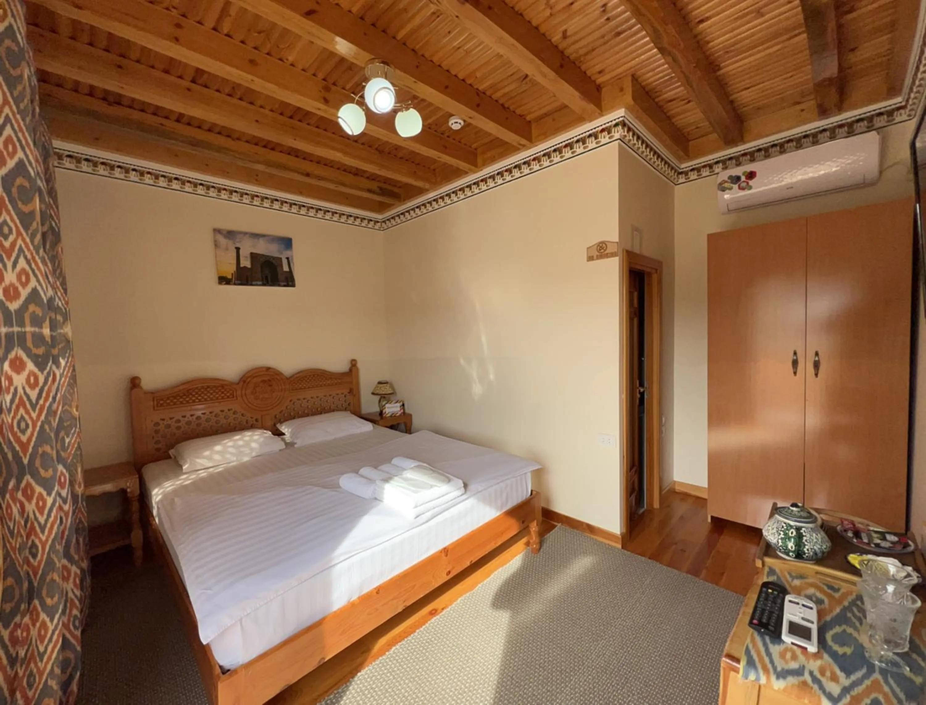 Bed in Old Bukhara Boutique