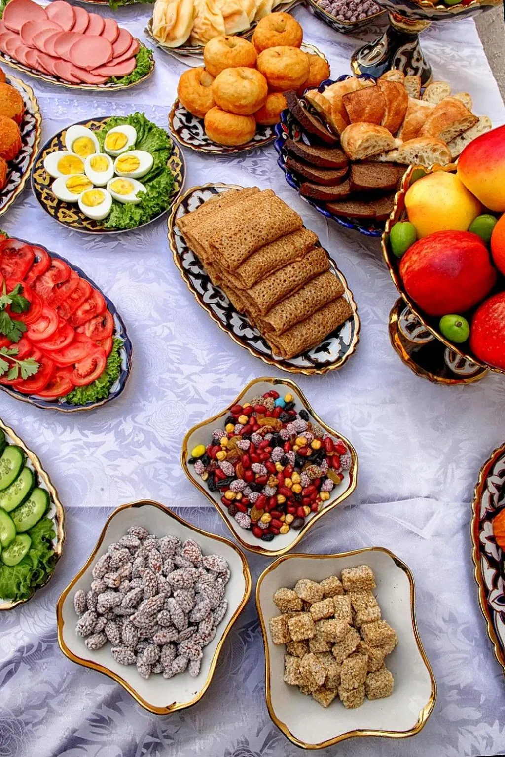 Food and drinks in Old Bukhara Boutique