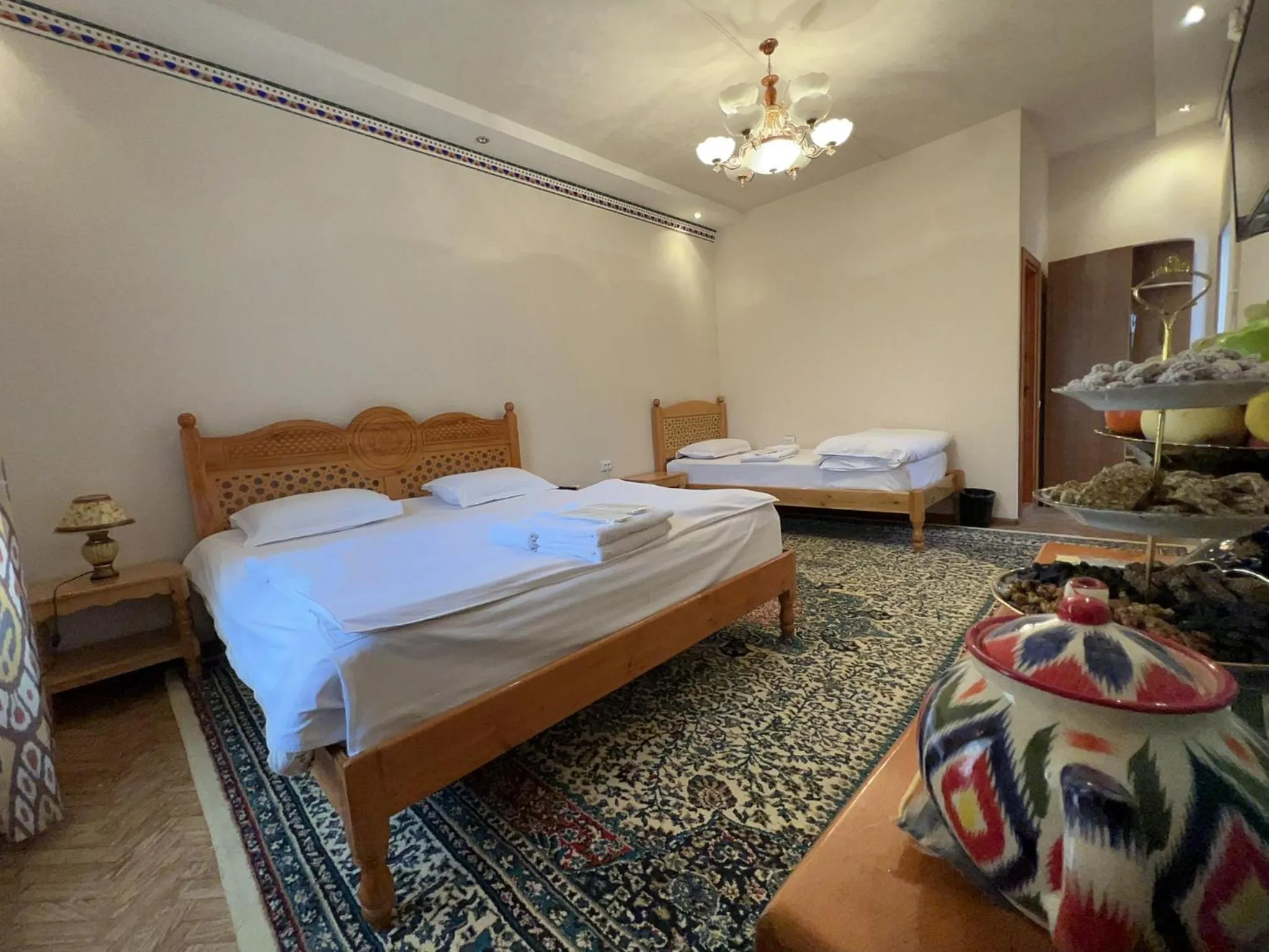 Bed in Old Bukhara Boutique