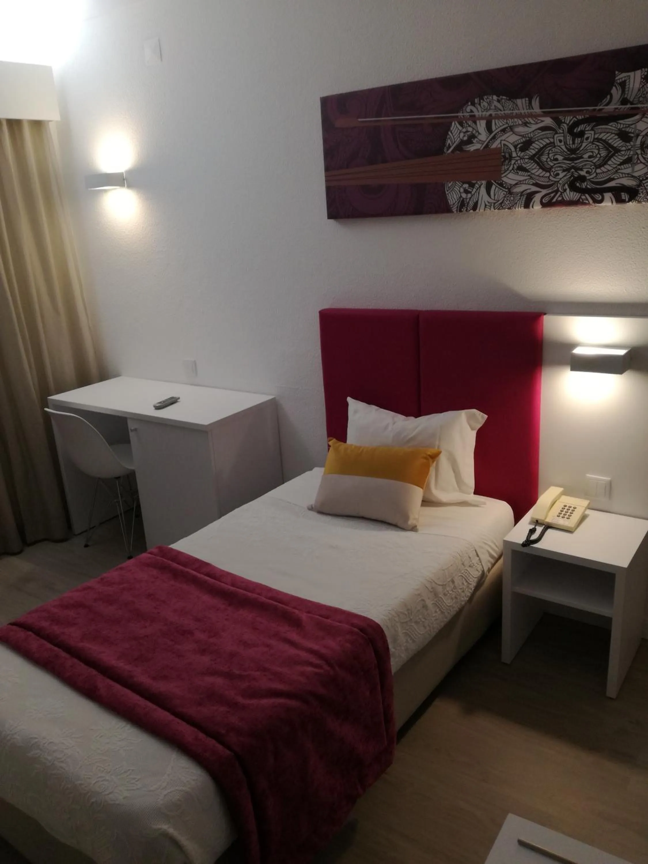 Bedroom, Bed in Hotel Santa Cecília